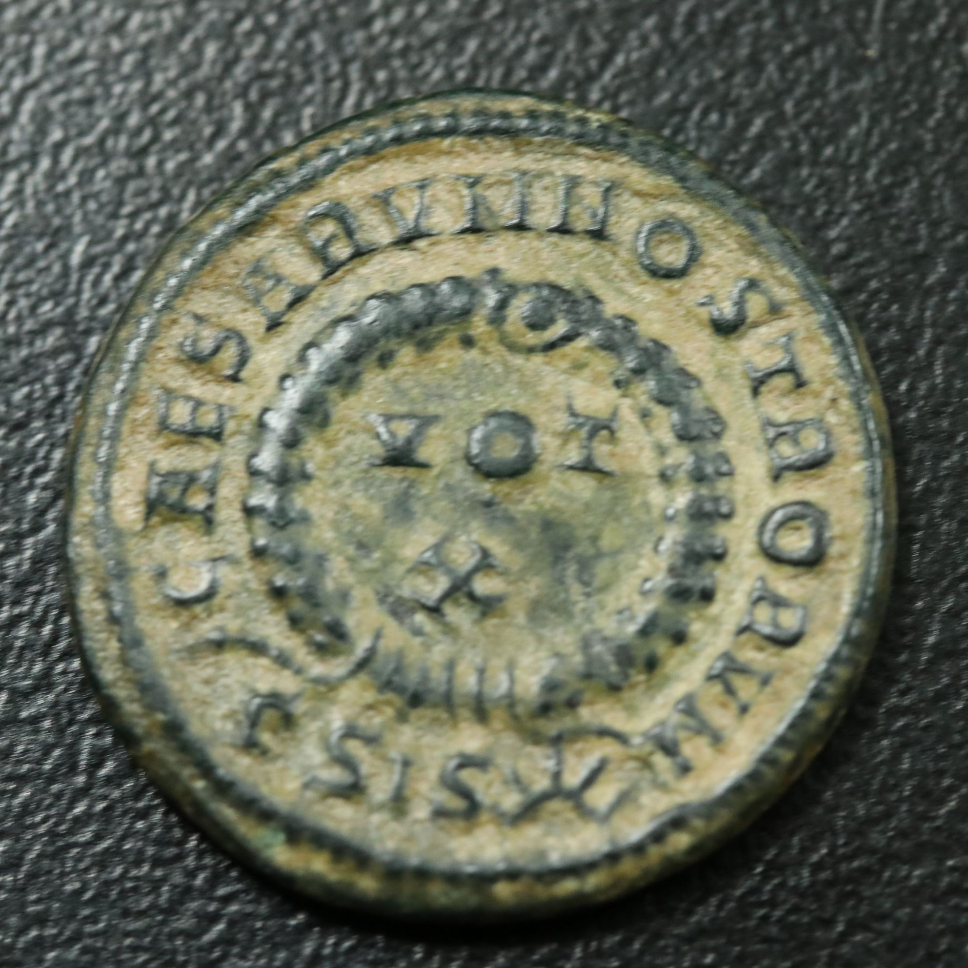 Ancient Roman Imperial Æ3 Coin of Constantine II, ca. 320 A.D.