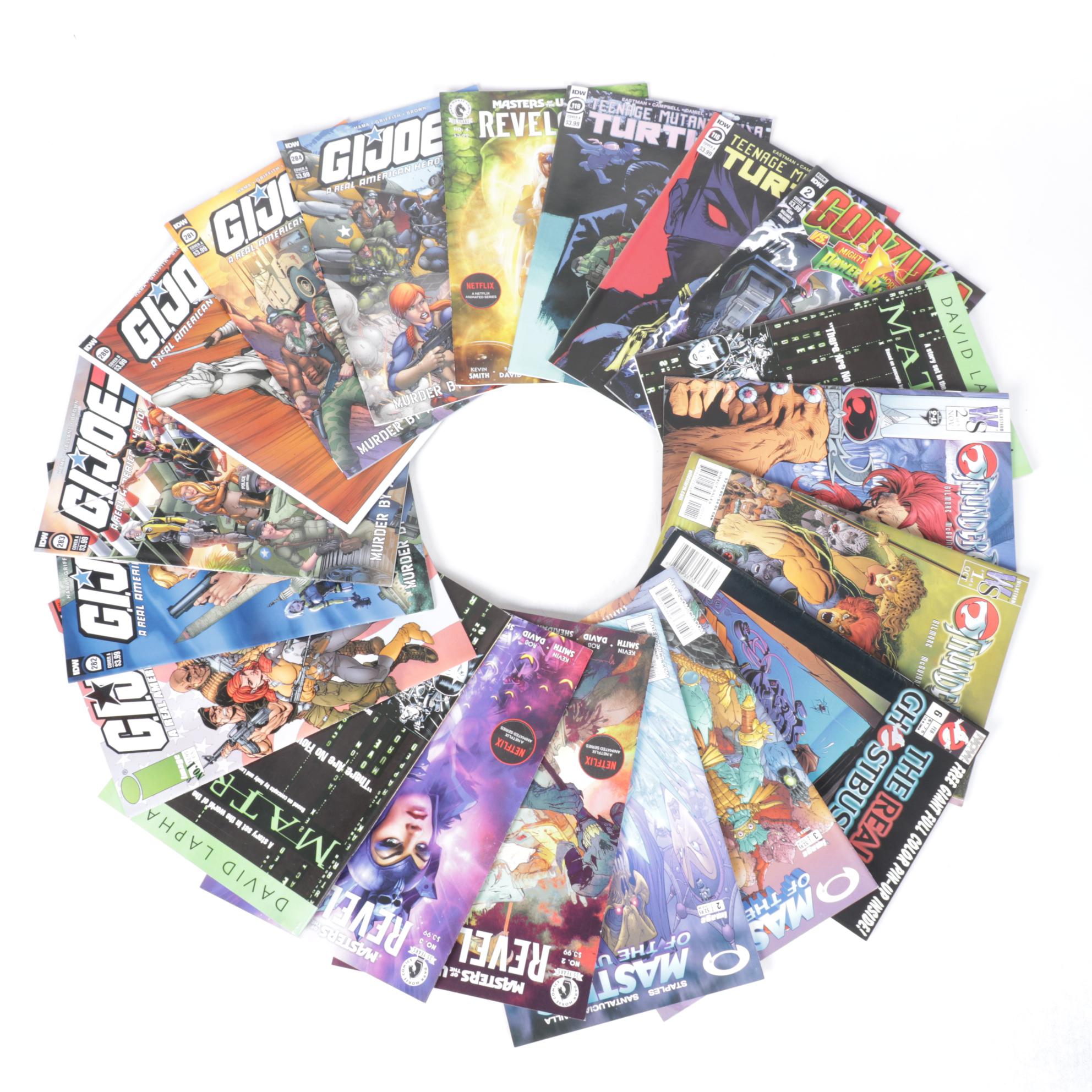 G.I. Joe, He-Man, Teenage Mutant Ninja Turtles, and Other Comic Book Collections