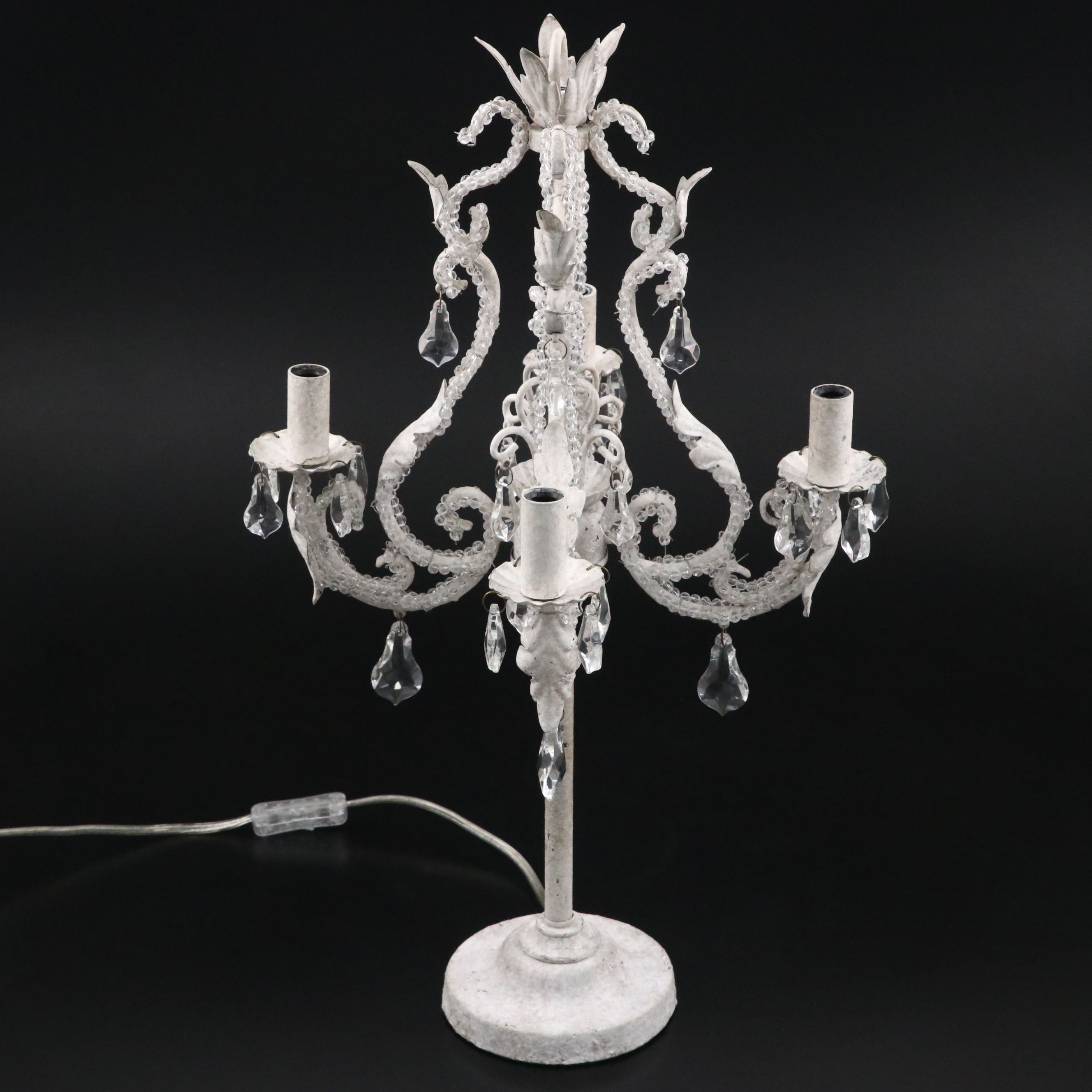Restoration Hardware Baby & Child Crystal Table Lamp