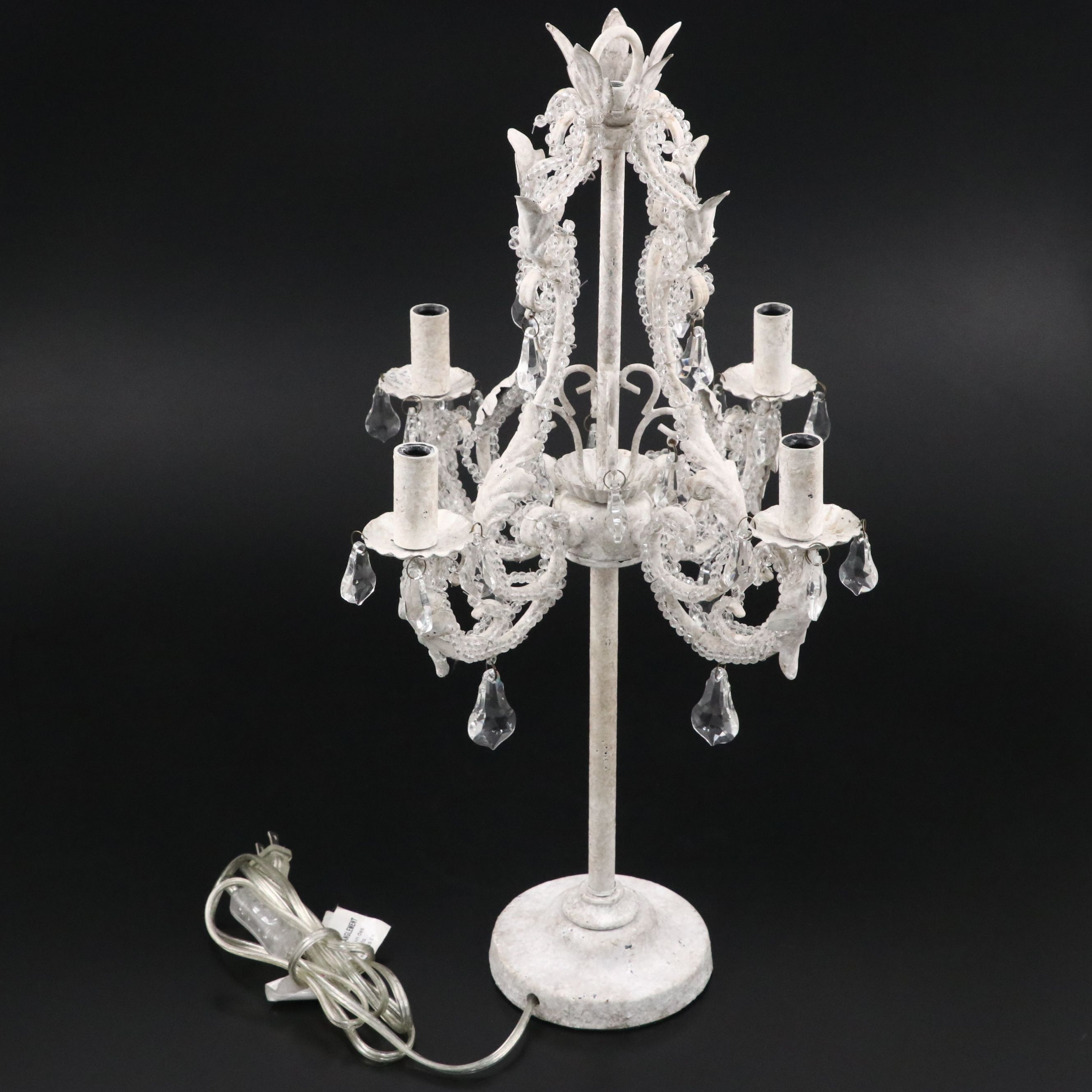 Restoration Hardware Baby & Child Crystal Table Lamp