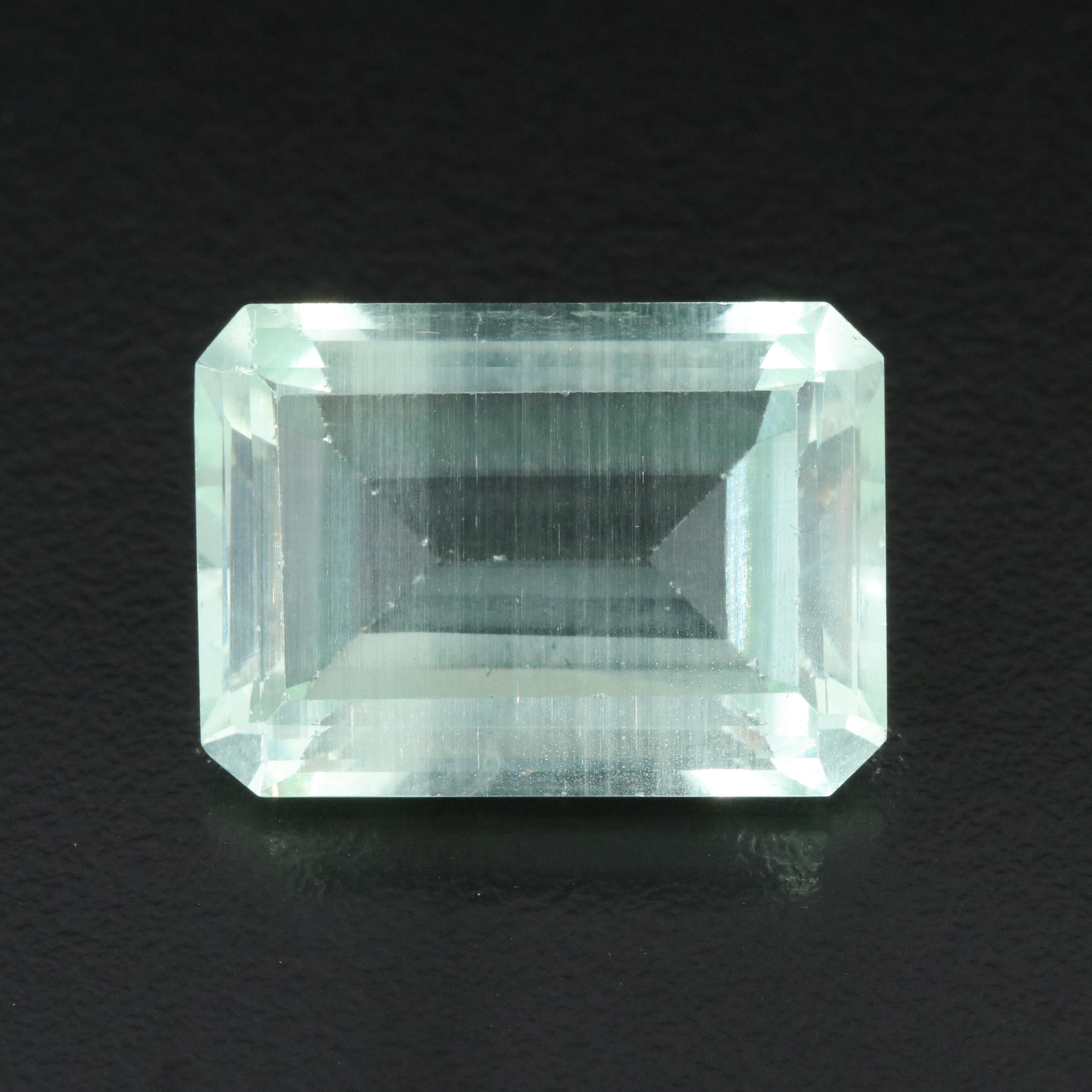 Loose 28.20 CT Green Beryl