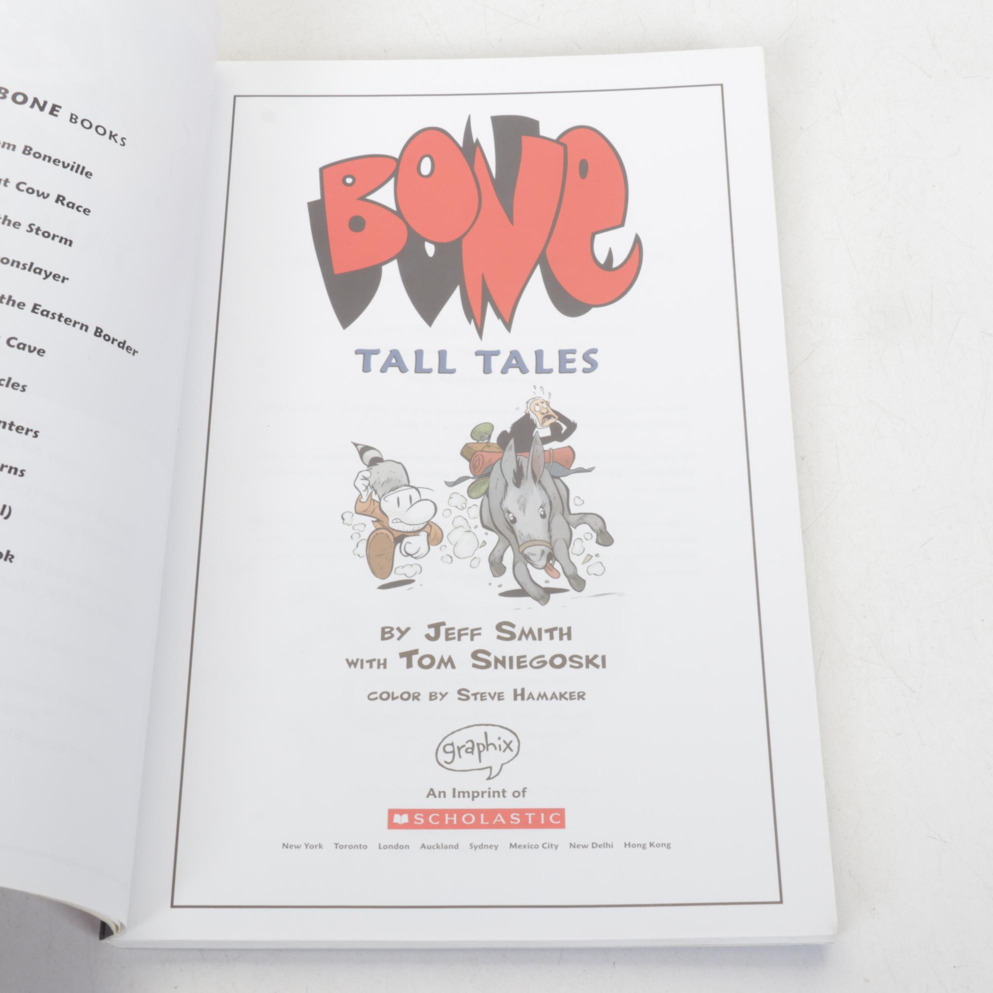 BONE "Tall Tales" and Other Graphic Novel Compendiums