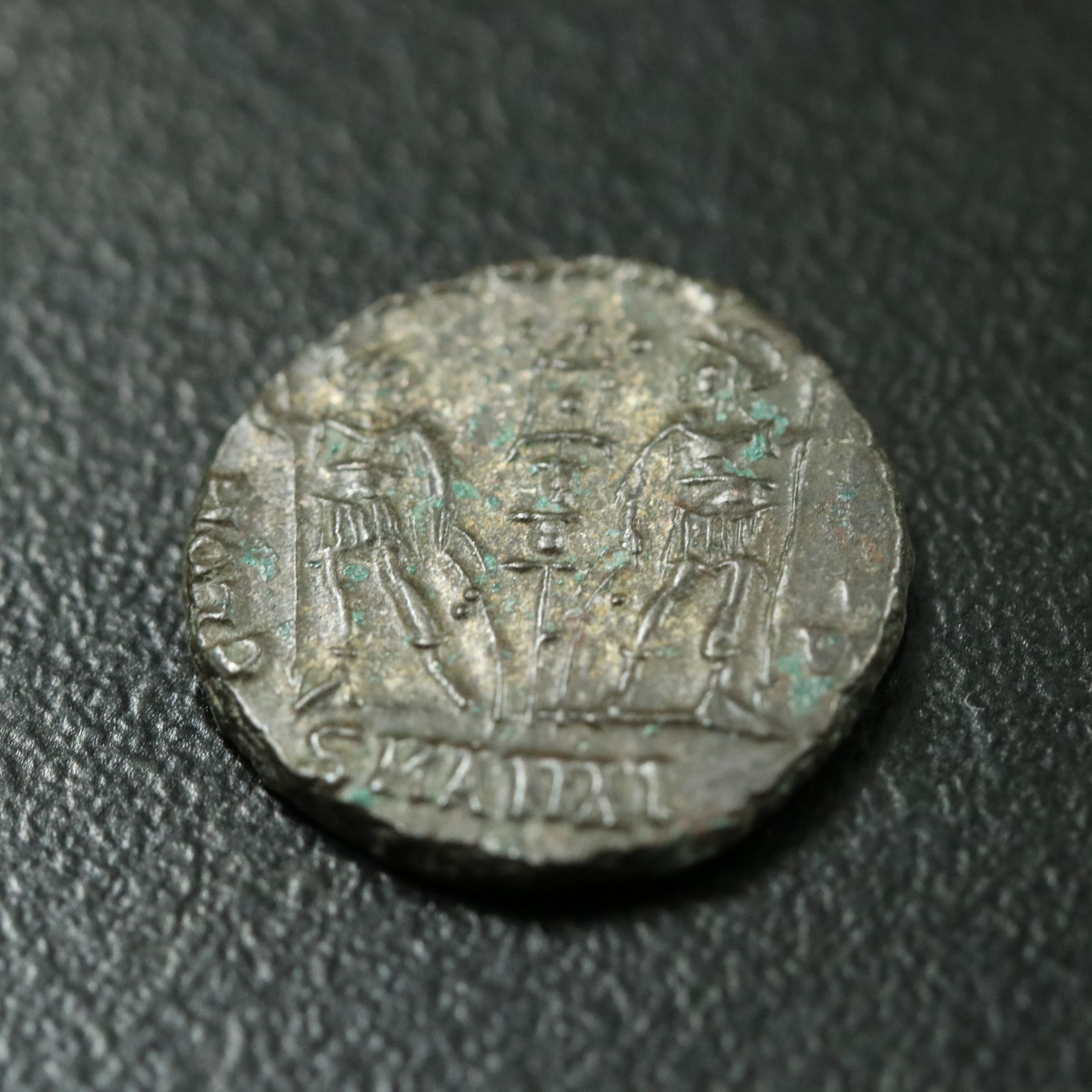 Ancient Roman Imperial Æ4 Coin of Constantius II, ca. 340 A.D.