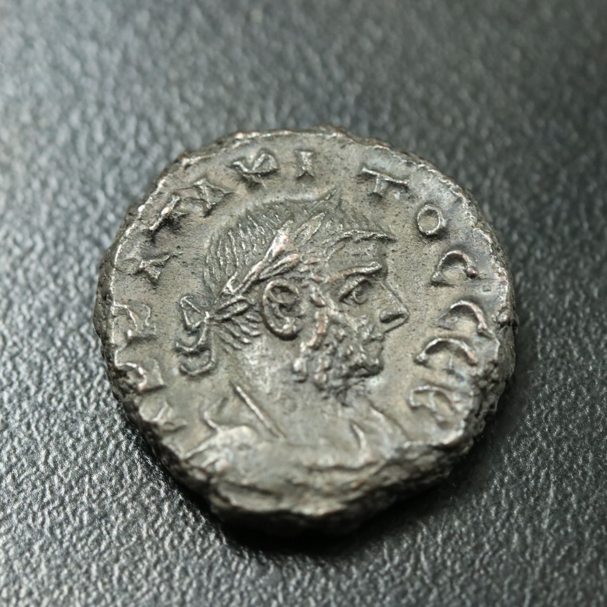 Ancient Roman Provincial Billon Potin Tetradrachm Coin, ca. 300 A.D.