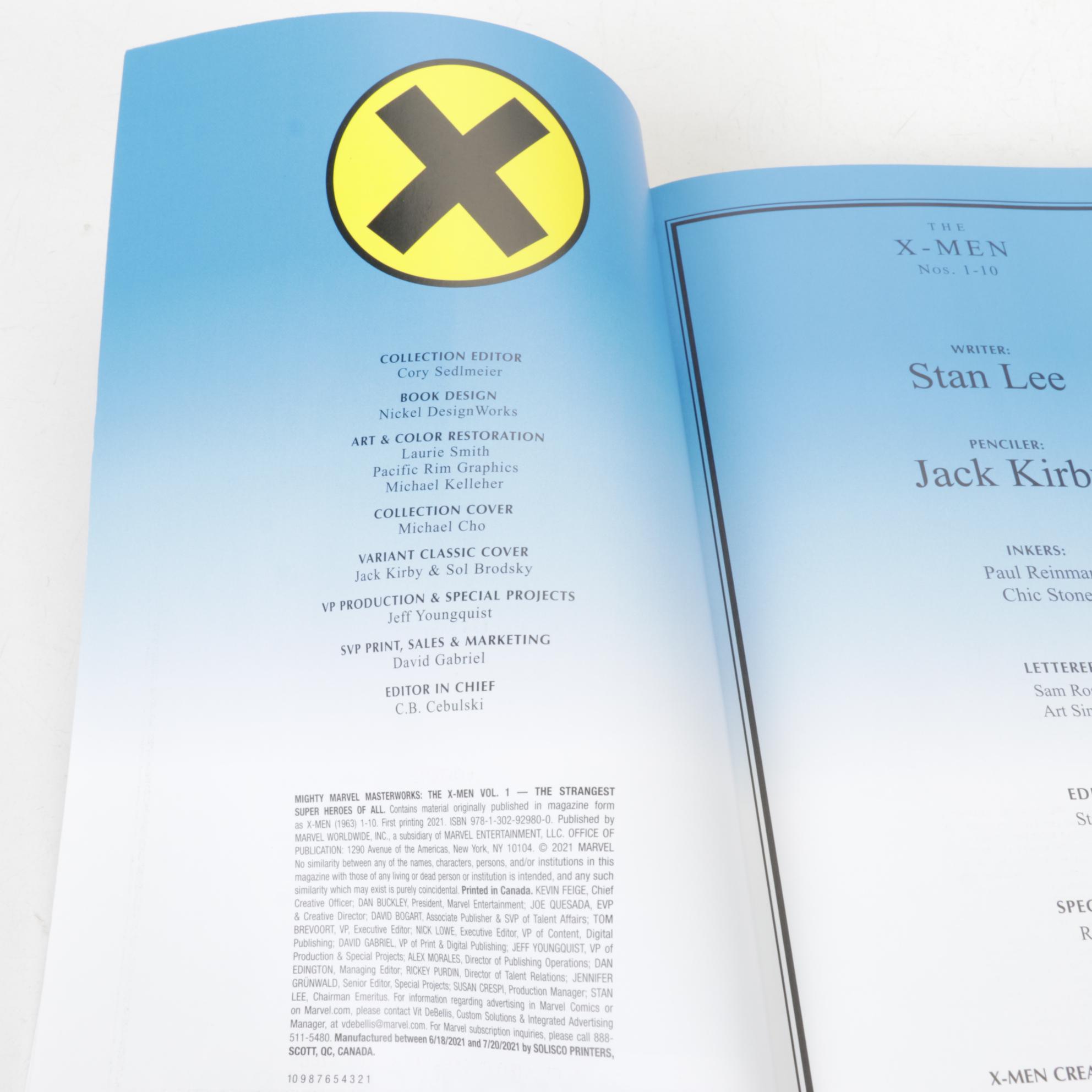 "The X-Men" Compendium & Other Marvel Comic Collections