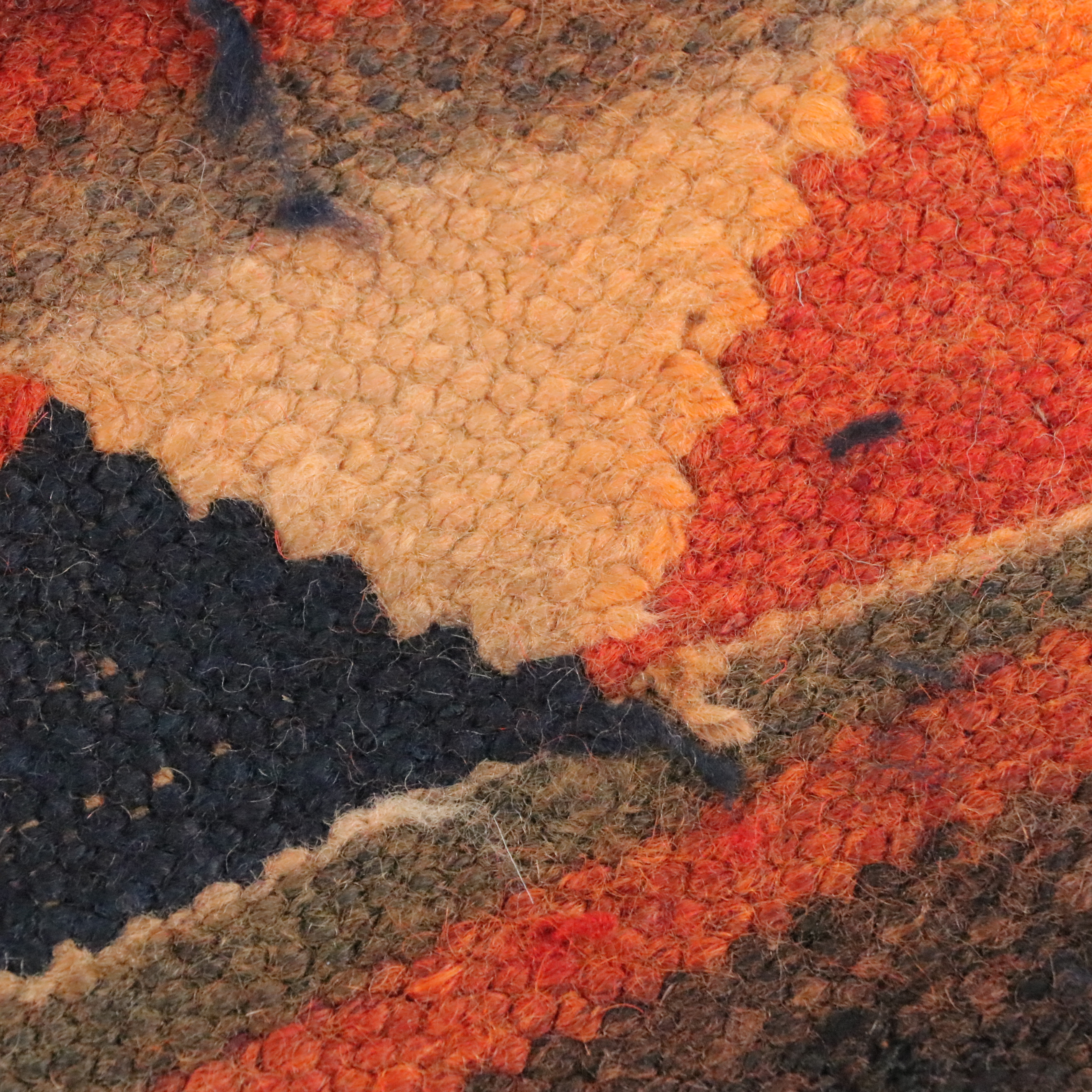 3'2 x 10'8 Hand-Knotted Moroccan Berber Carpet Runner Long Rug