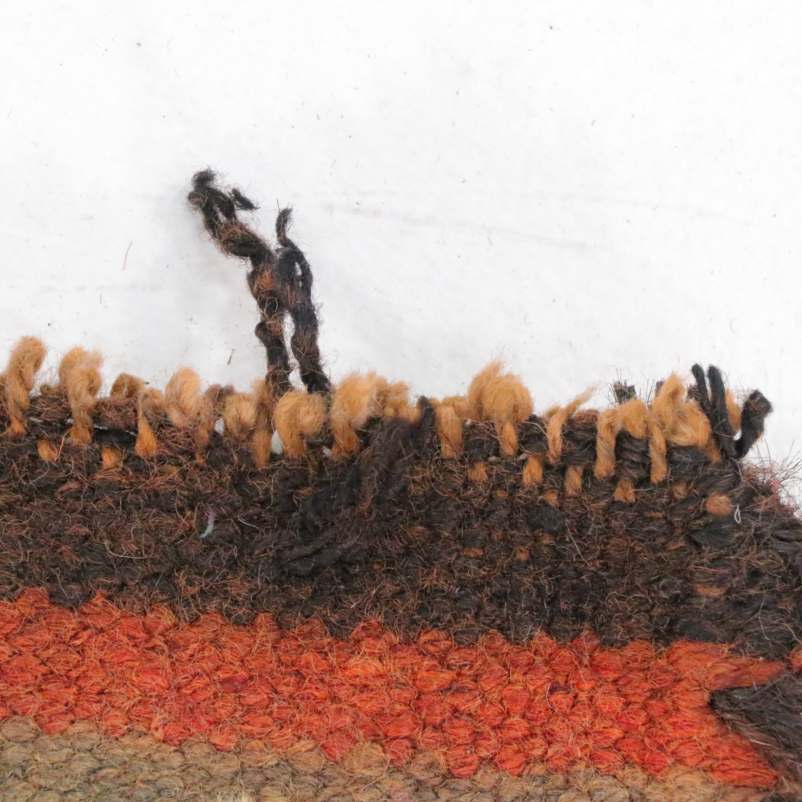 3'2 x 10'8 Hand-Knotted Moroccan Berber Carpet Runner Long Rug