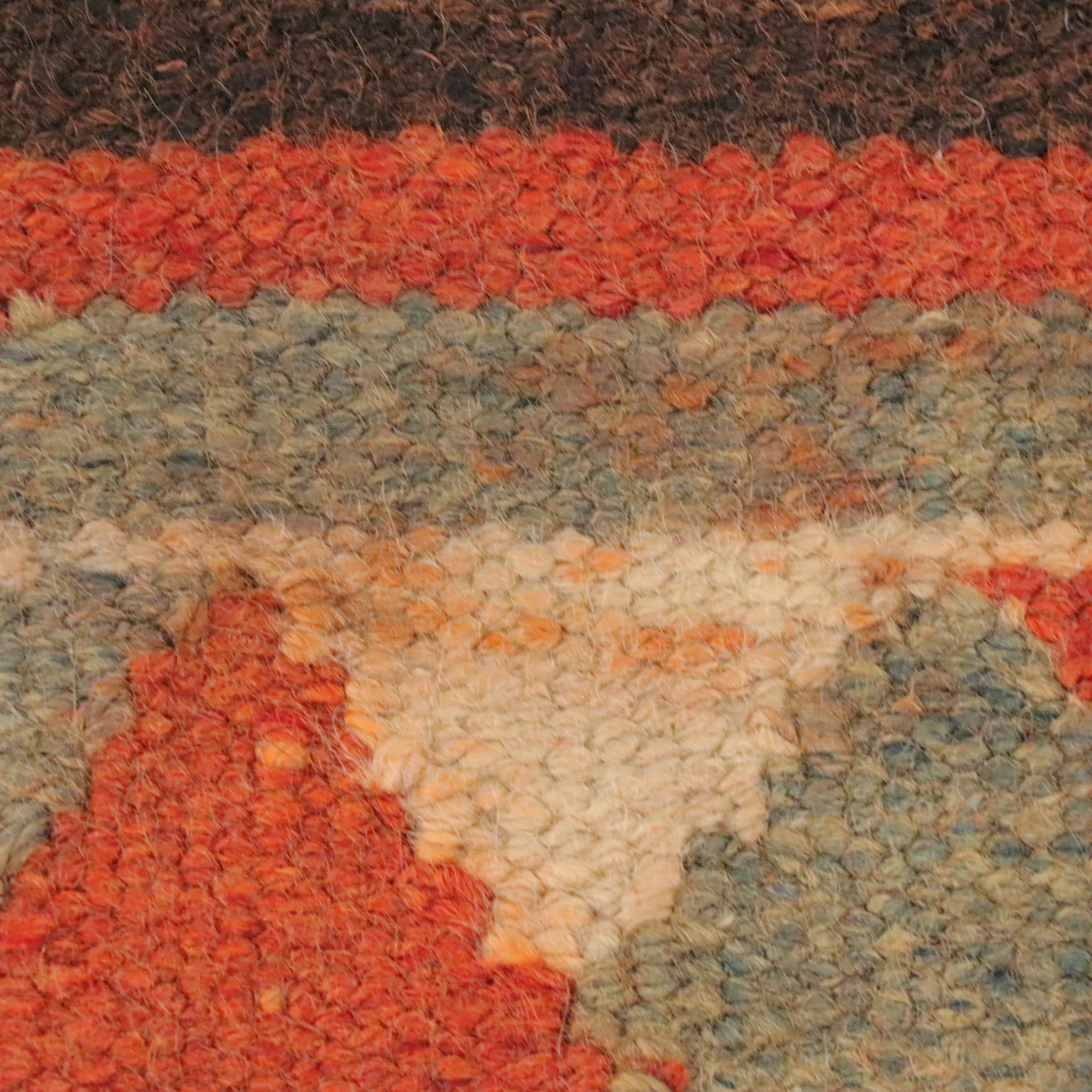 3'2 x 10'8 Hand-Knotted Moroccan Berber Carpet Runner Long Rug