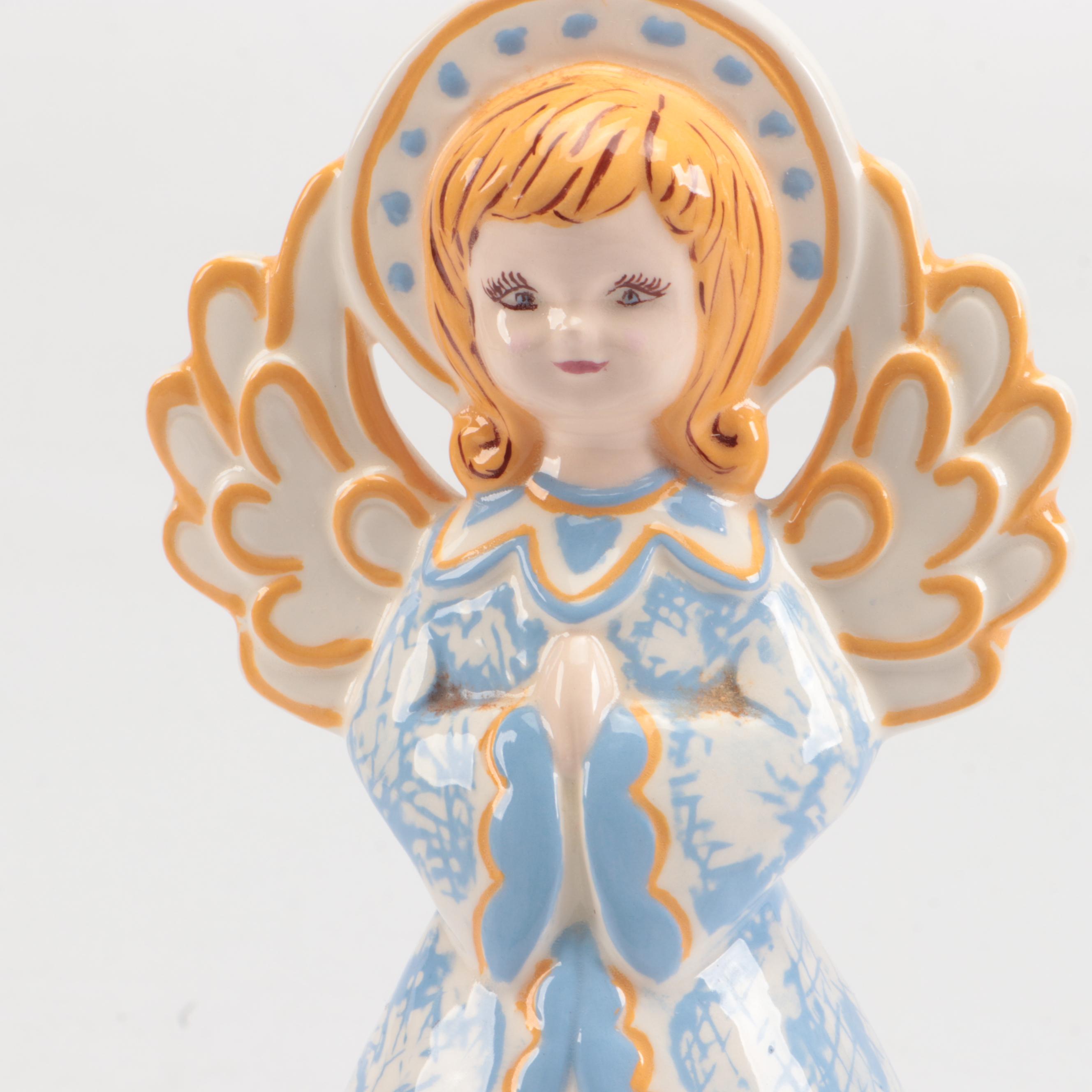 Susan Lordi for Willow Tree "Angel of Harmony" and Other Angel Figurines