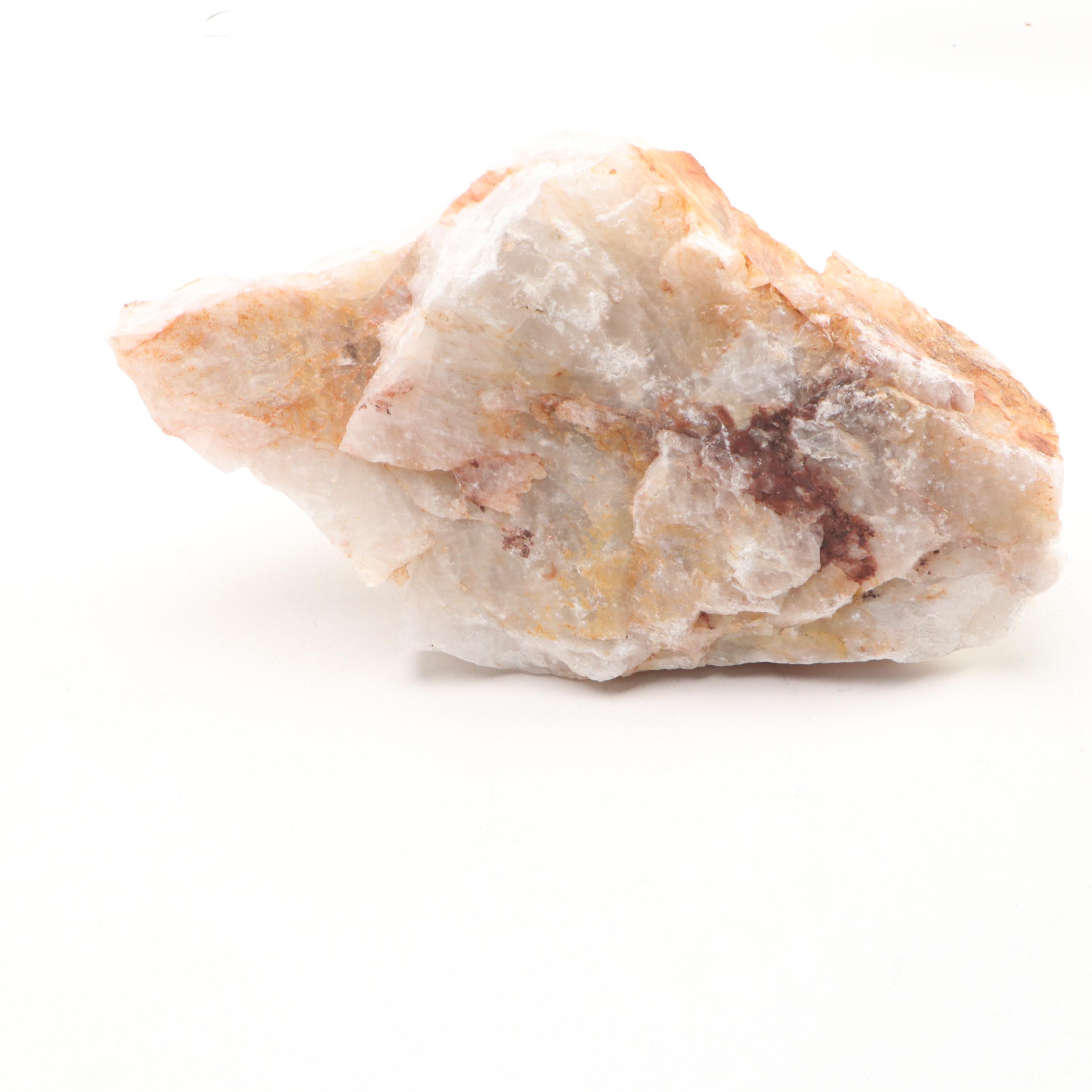 Petrified Wood and Calcite Specimens