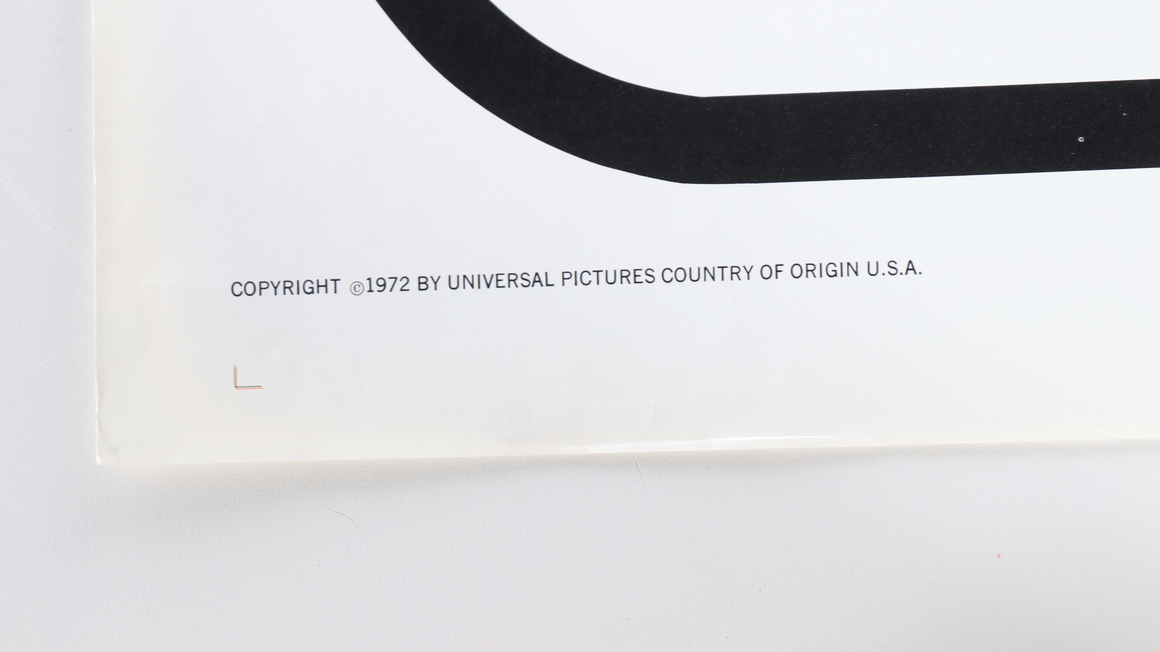 Six Vintage Movie Posters, 1950s to 1960s