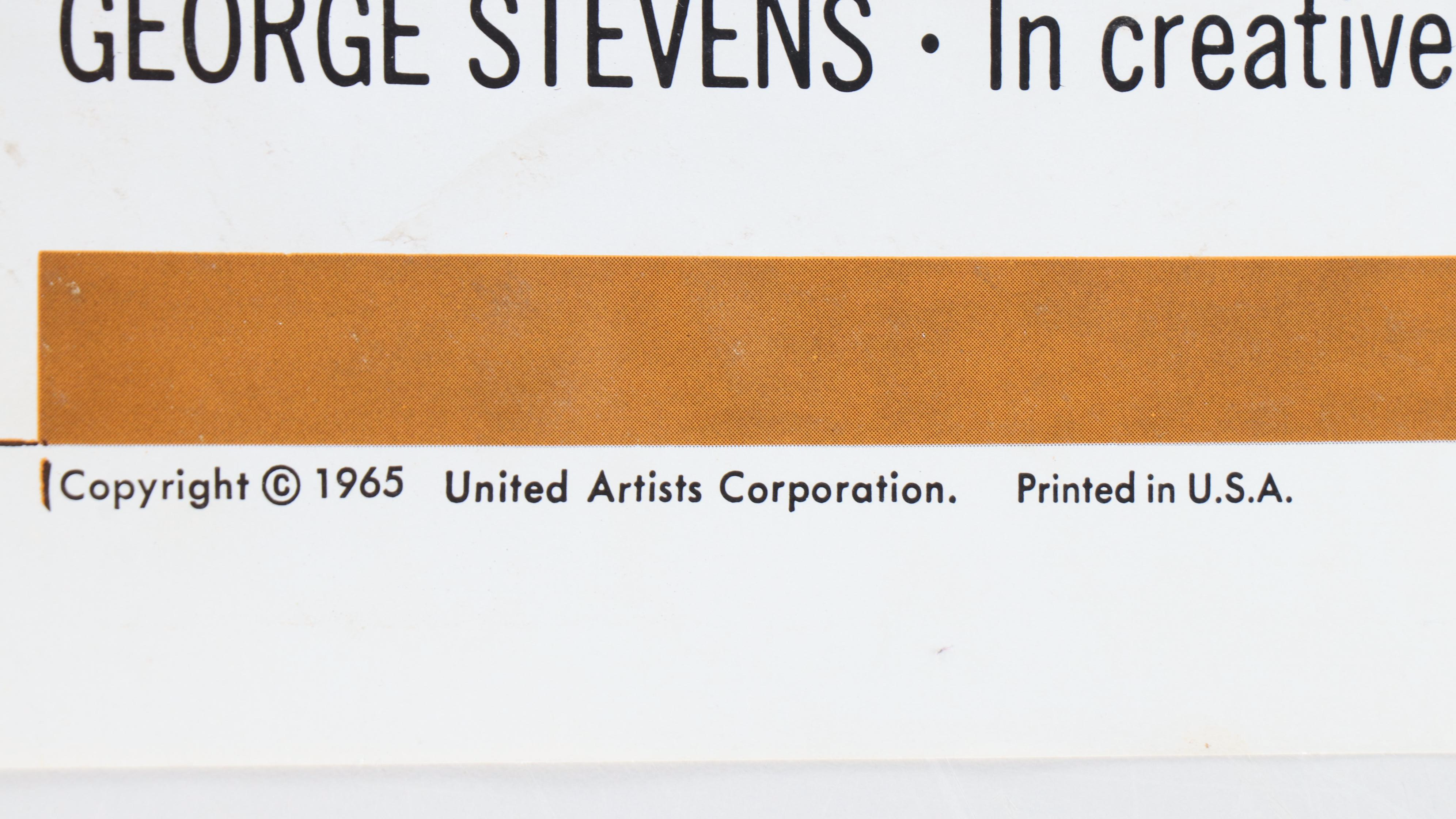 Six Vintage Movie Posters, 1950s to 1960s