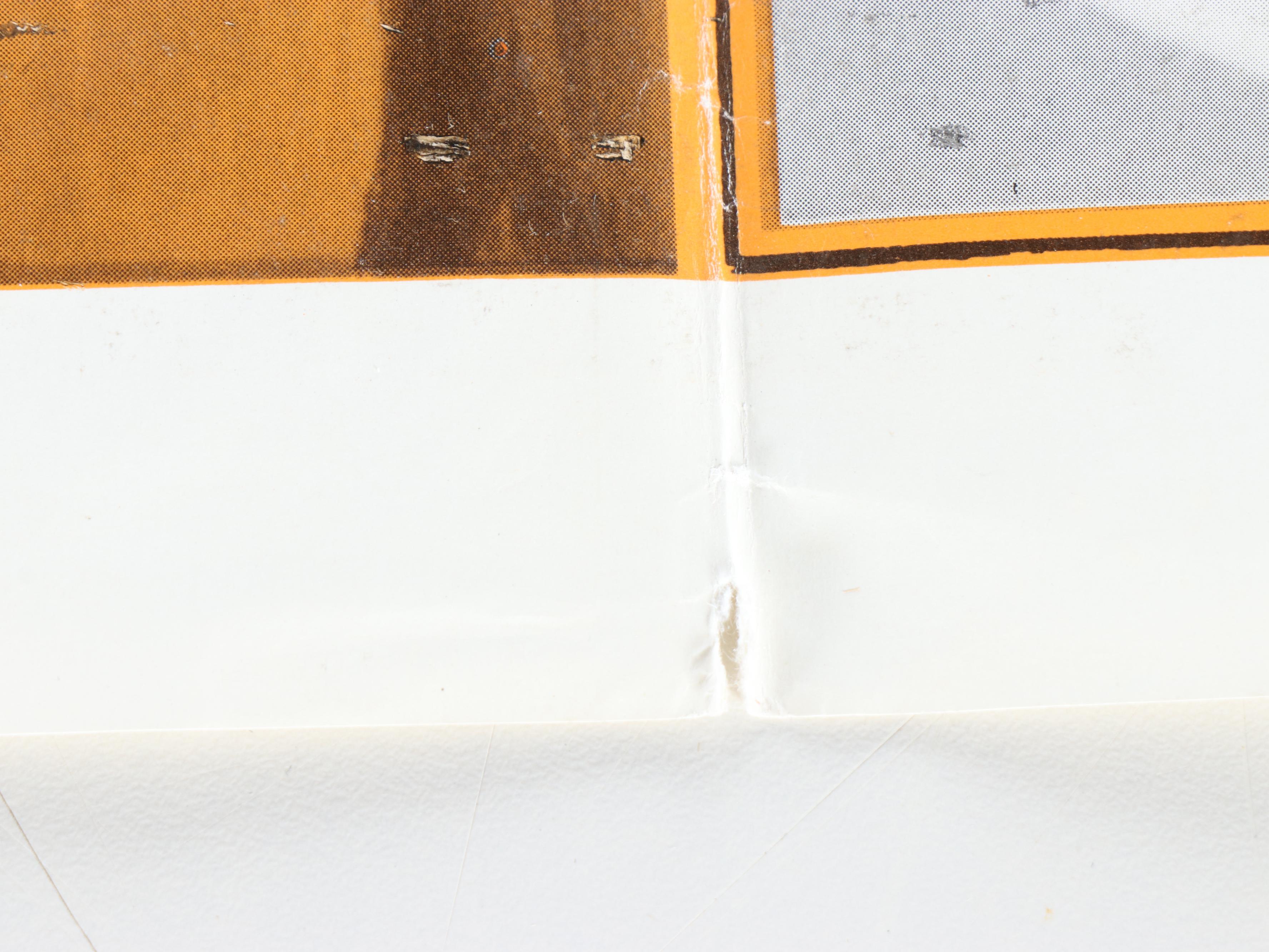 Six Vintage Movie Posters, 1950s to 1960s