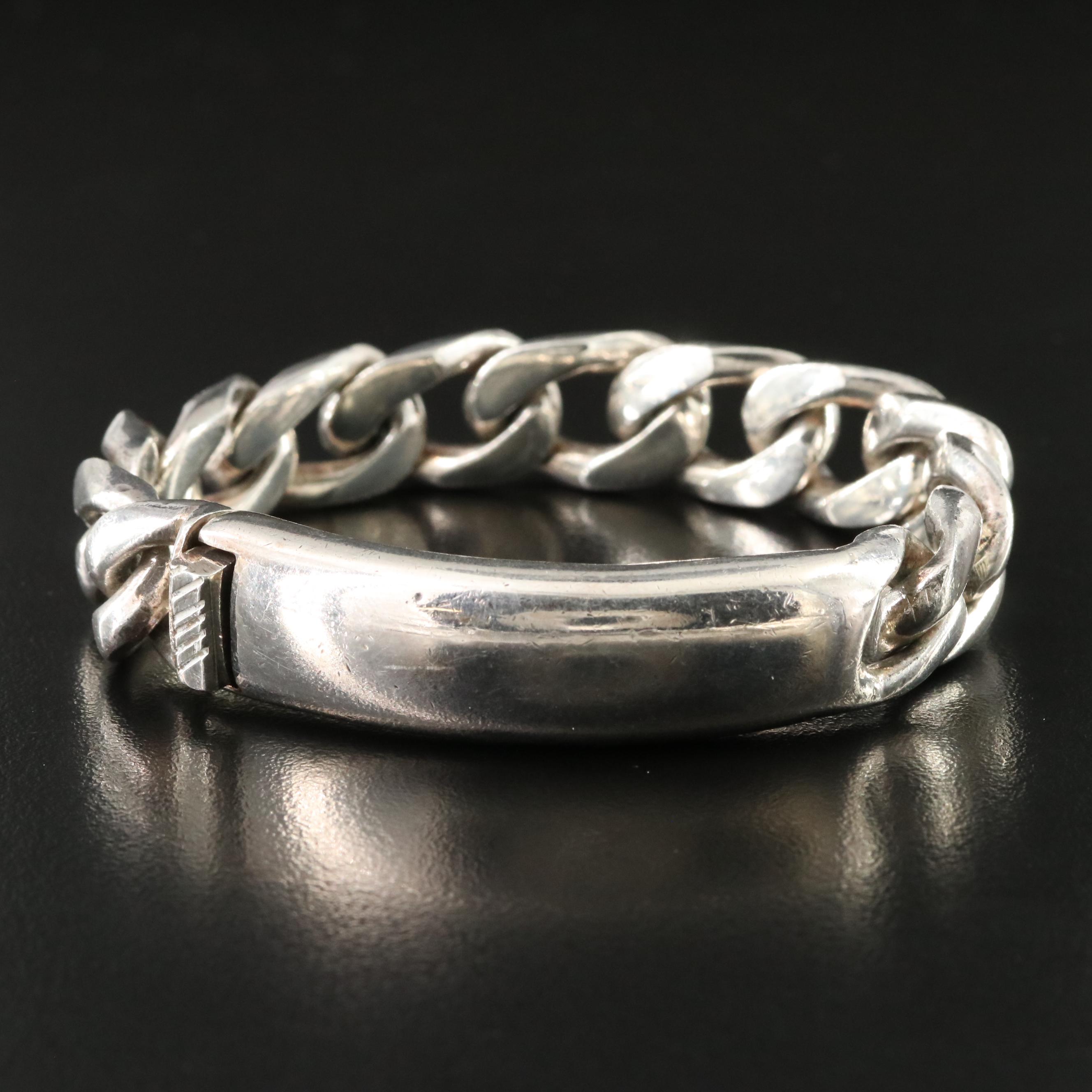 Sterling ID Bracelet