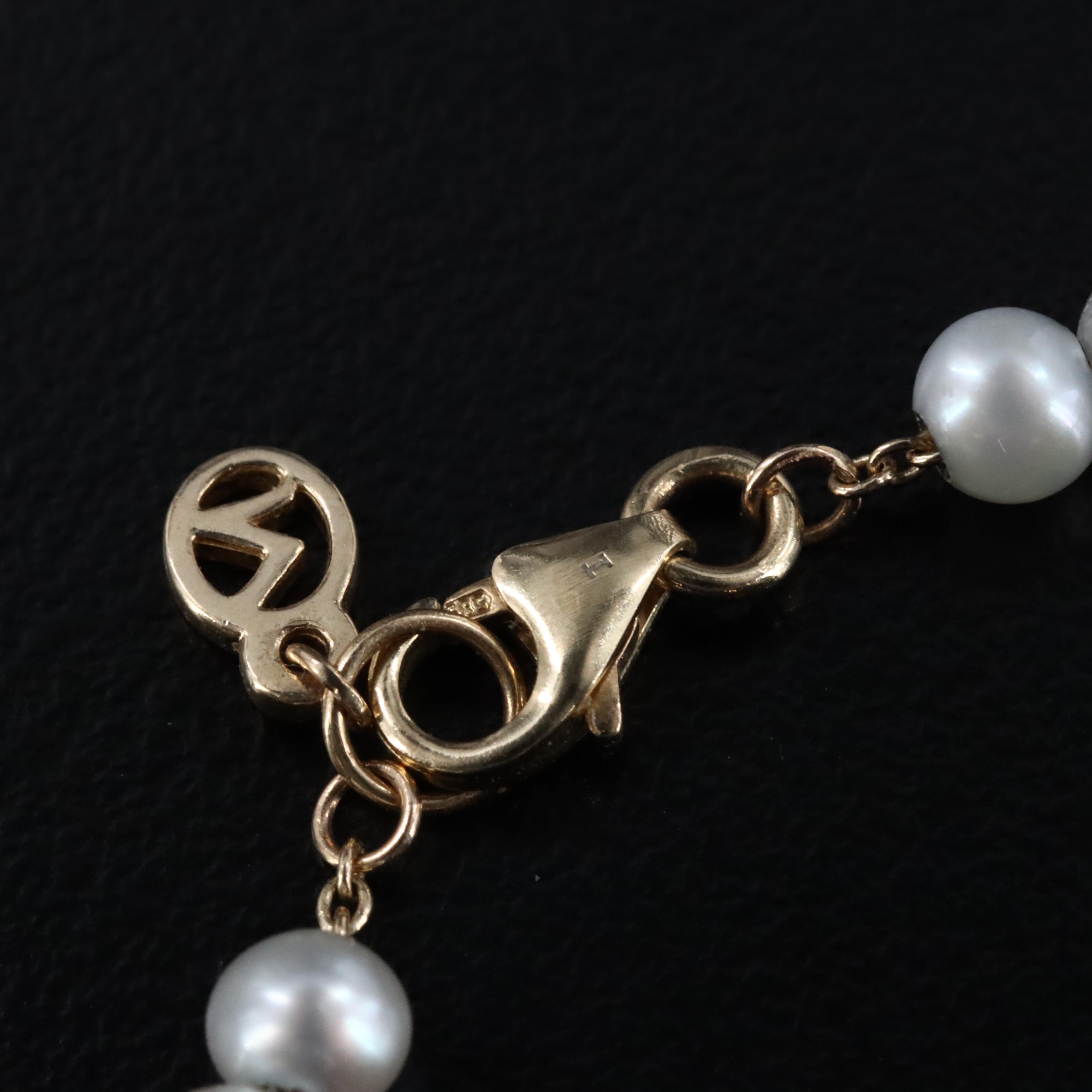 14K Pearl Necklace