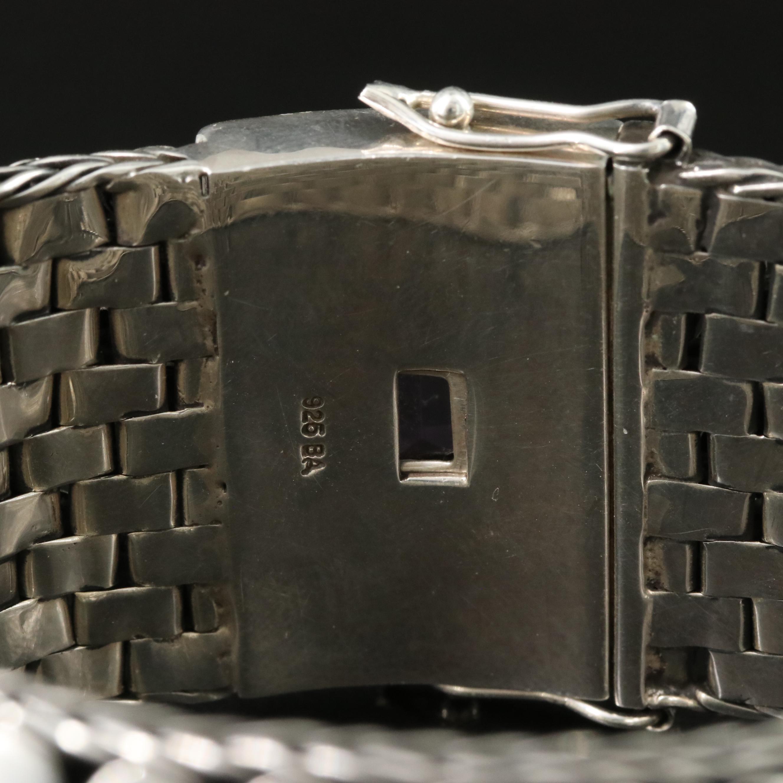 Sterling Amethyst Bracelet and Ring