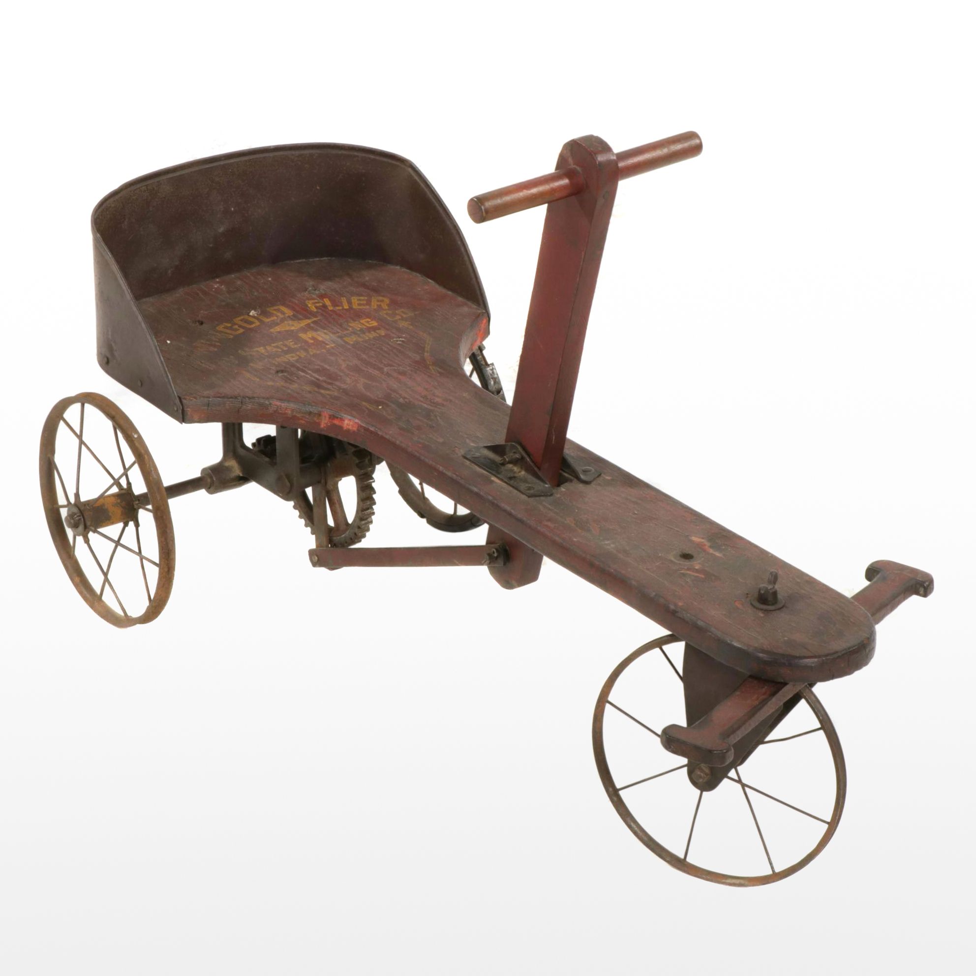 "Wingold Flier" Hand Operated Ride-On Toy,Early 20th Century