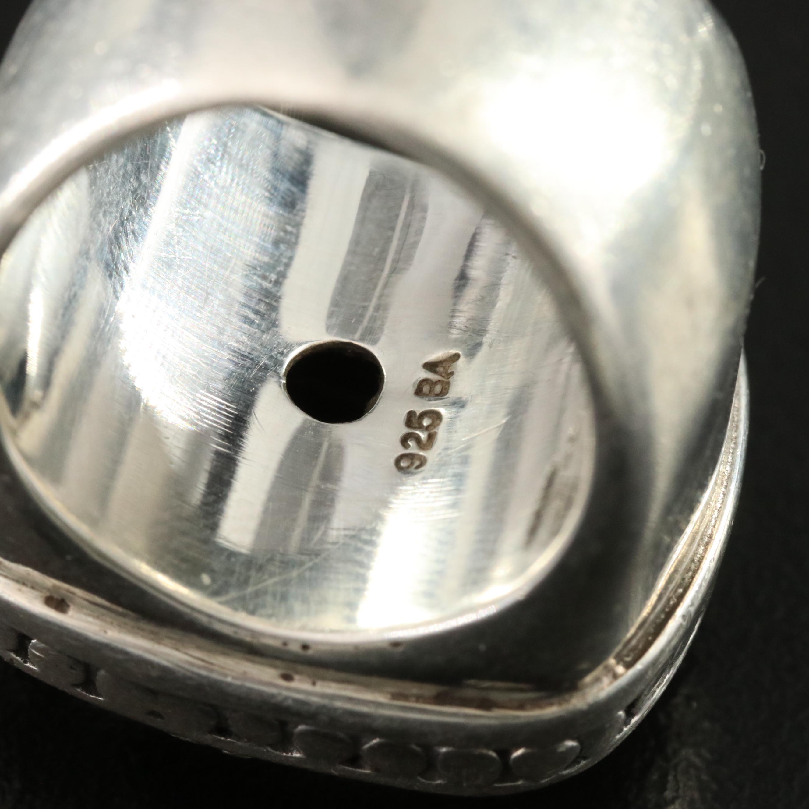 Sterling Amethyst Bracelet and Ring