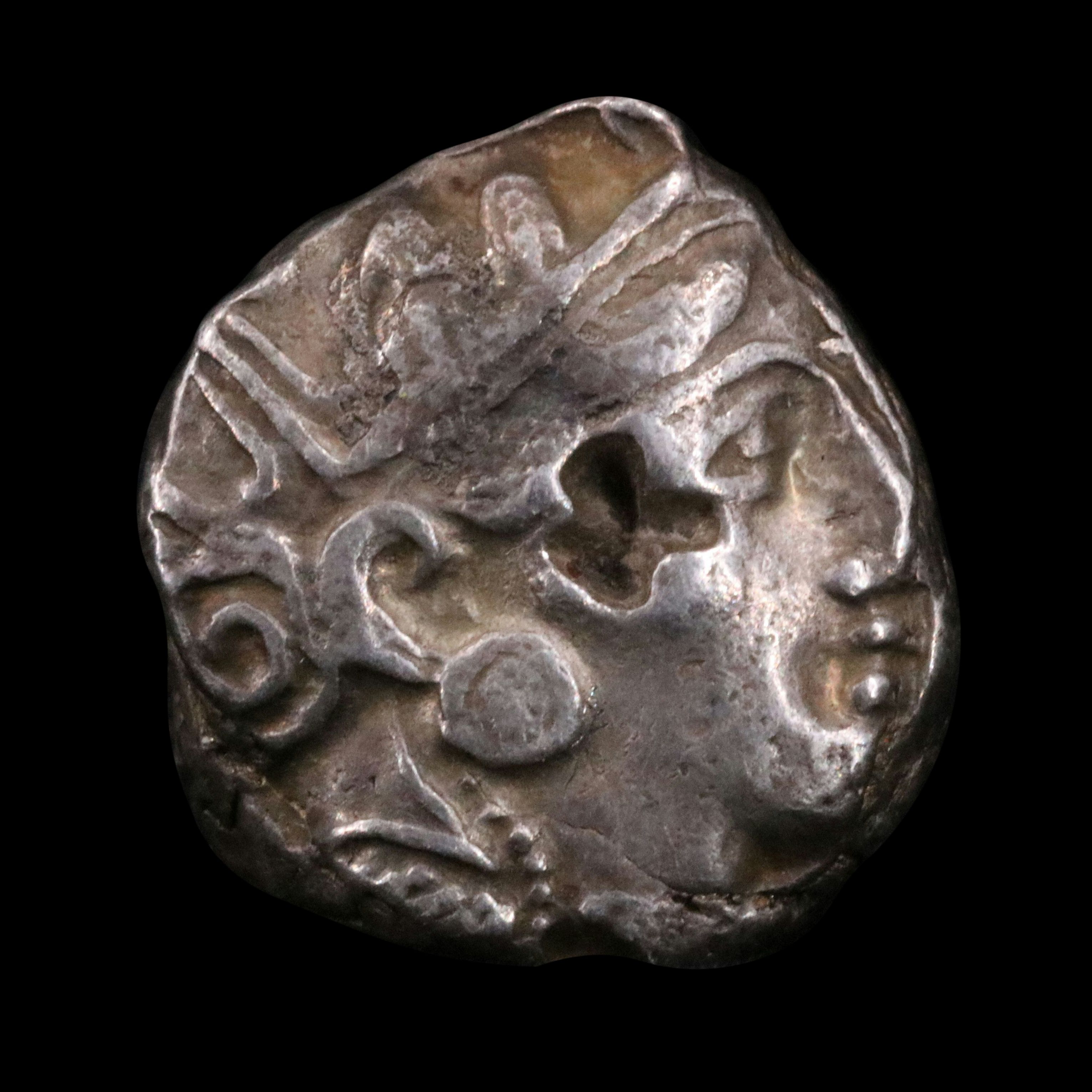 Ancient Athens, Attica AR Tetradrachm Coin, ca. 454 B.C.