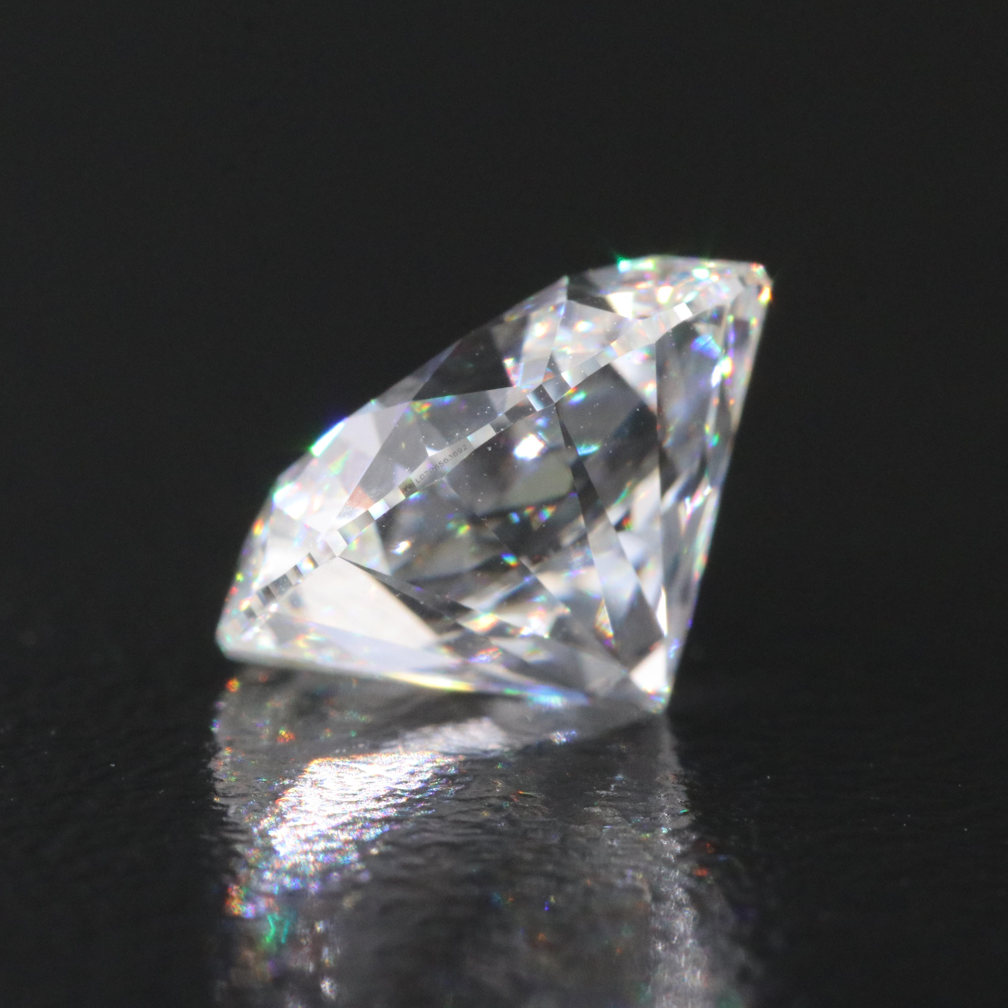 Loose 4.18 CT Lab Grown Diamond with IGI Report