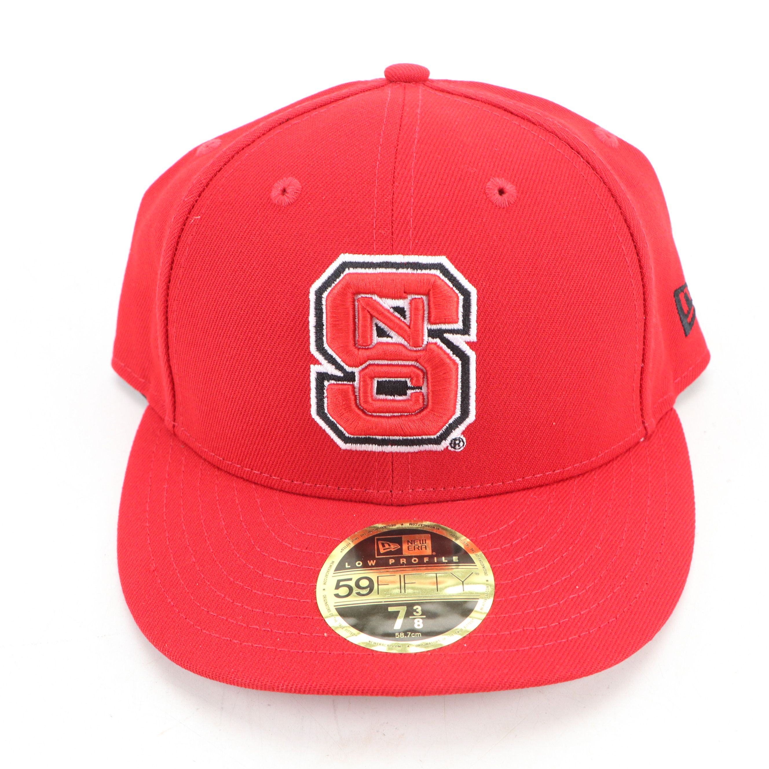 Collegiate Sports Hats Featuring Notre Dame, North Carolina State, and More