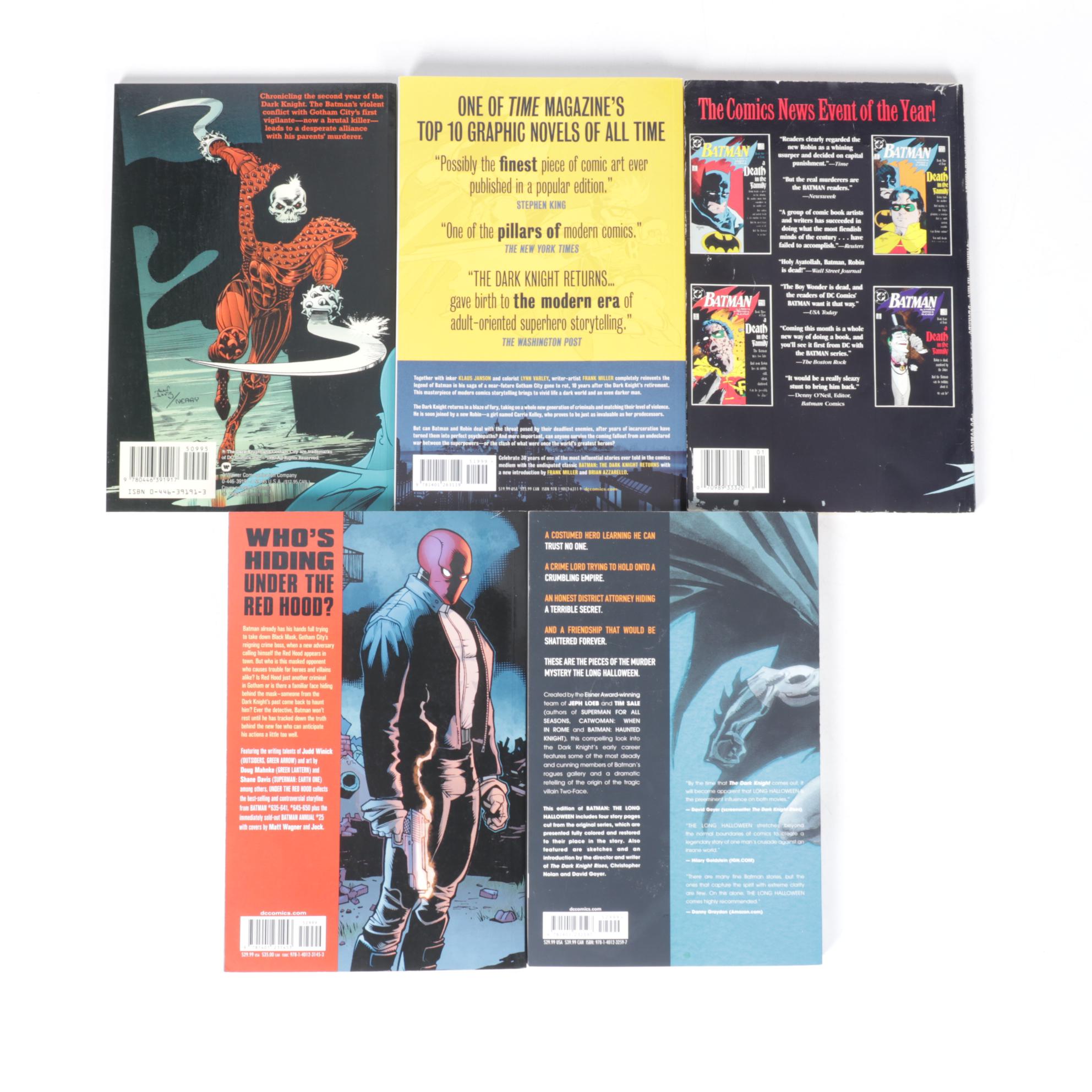 "The Long Halloween" & Other Classic Batman Graphic Novel Collections