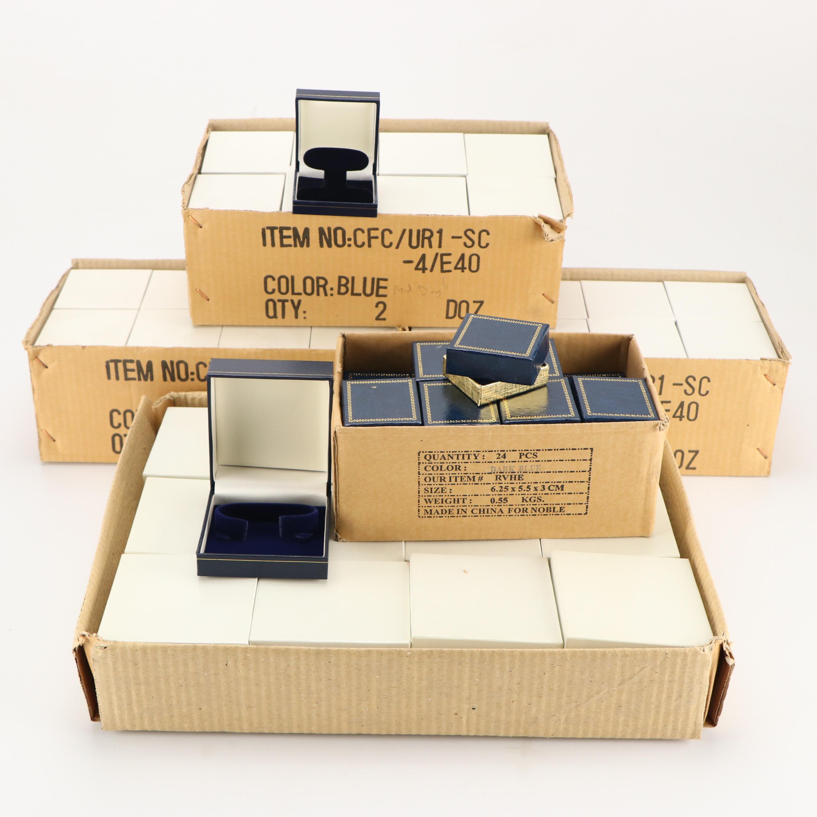Bulk Lot of Noble Jewelry Display Boxes