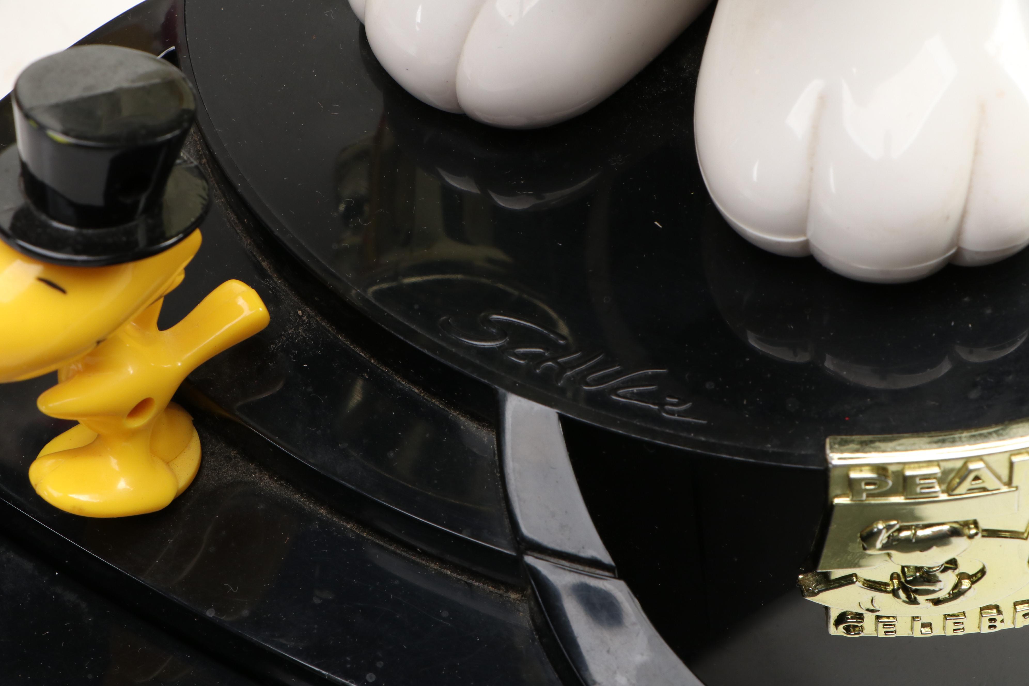 Snoopy and Woodstock Rotary Telephones with Other Peanuts Memorabilia and More