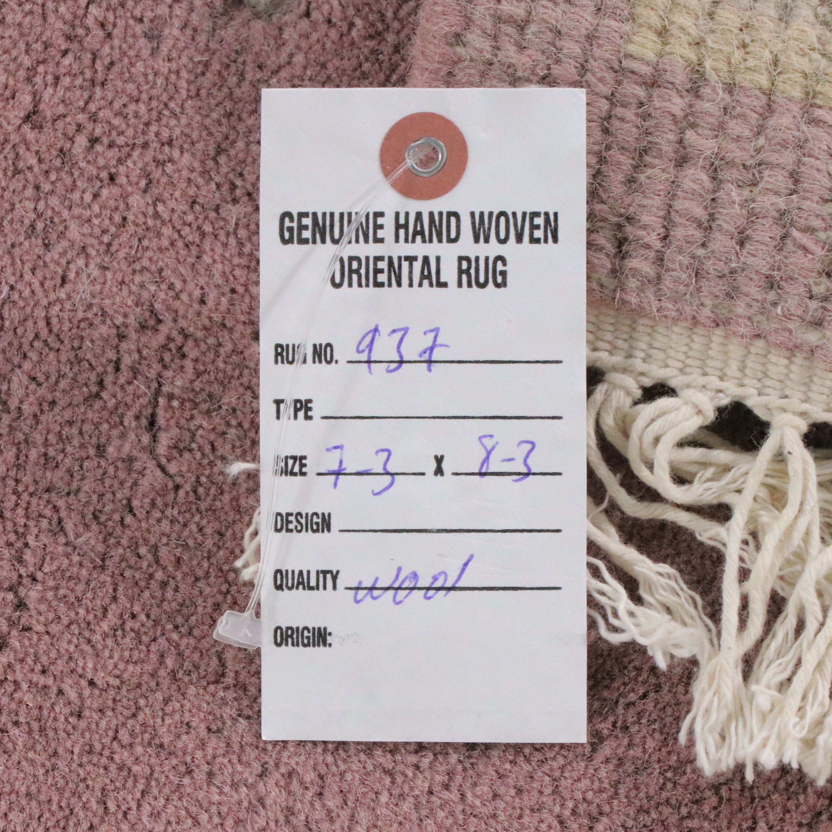 5'3 x 8'7 Hand-Knotted Chinese Peking Area Rug