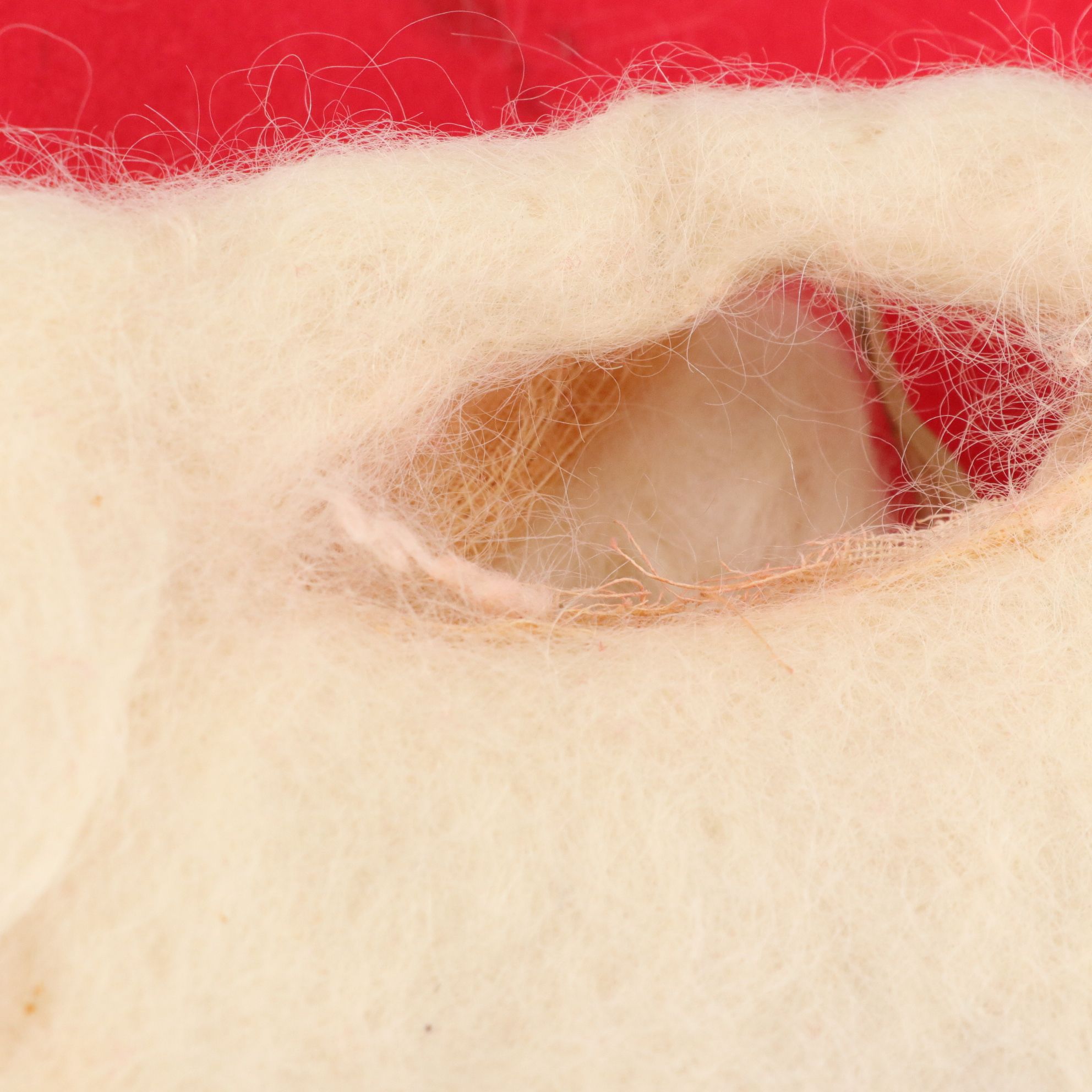 Dime Store Santa Suit In Box With Other Christmas Decorations and Ornaments