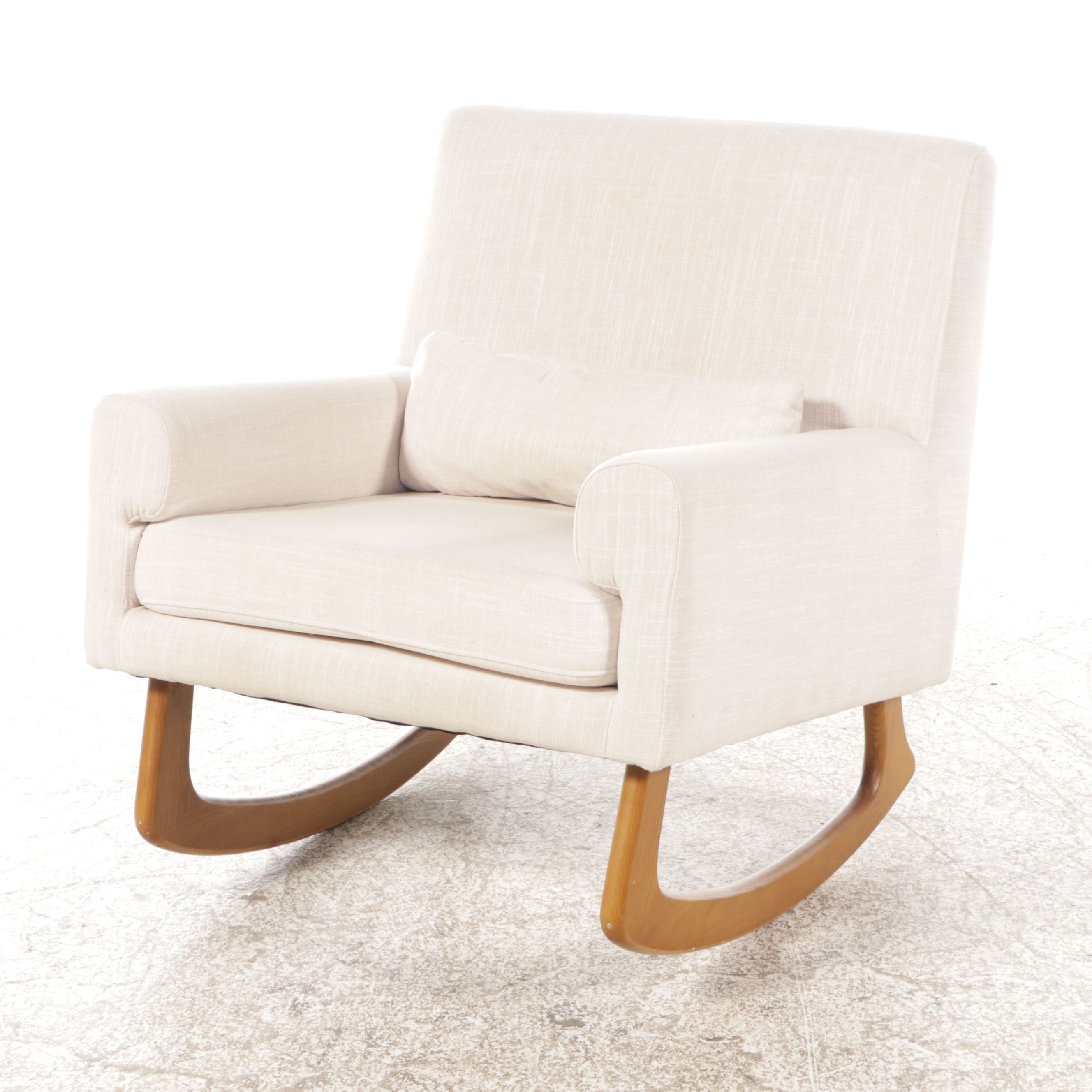 Million Dollar Baby Co. Modern Upholstered Rocking Chair