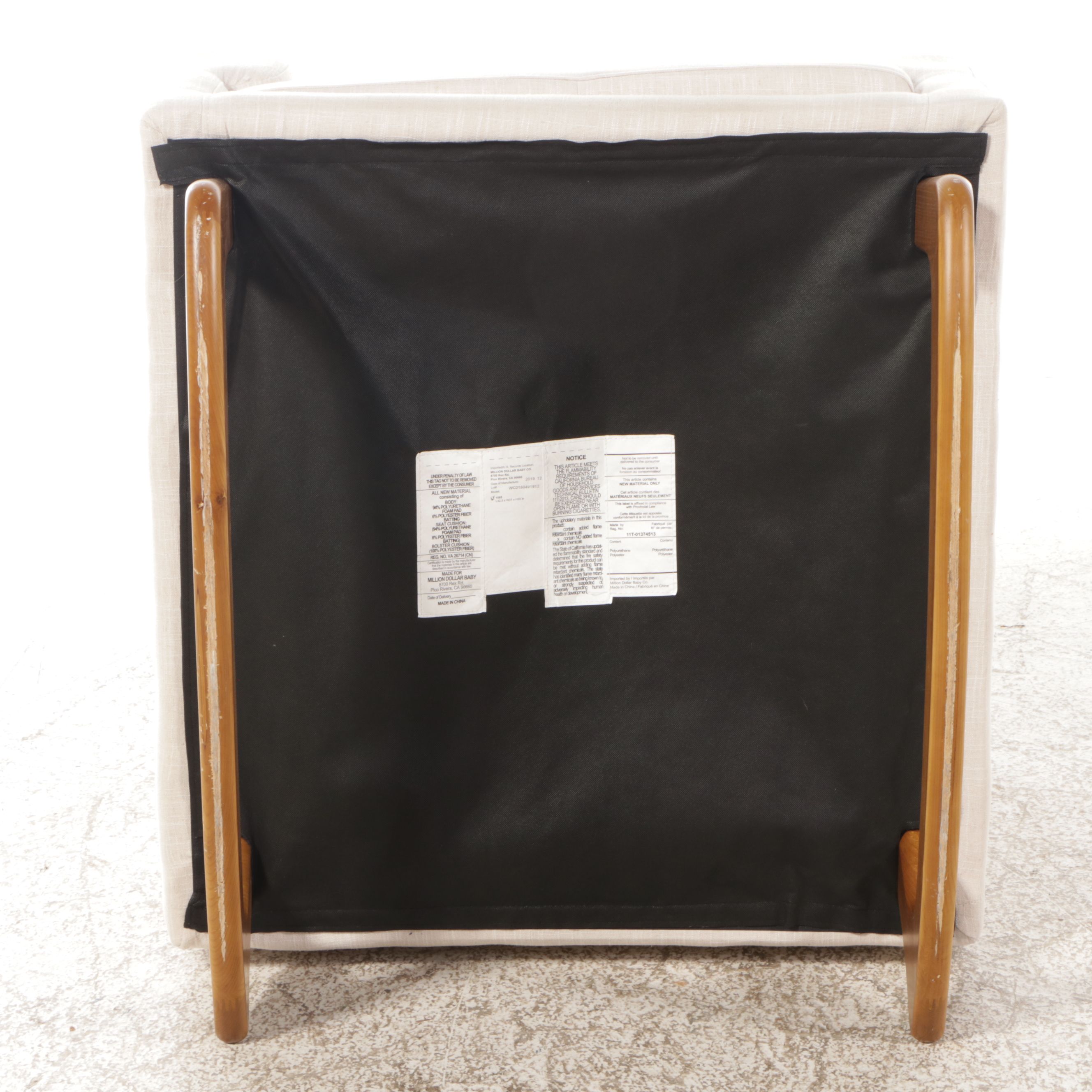 Million Dollar Baby Co. Modern Upholstered Rocking Chair