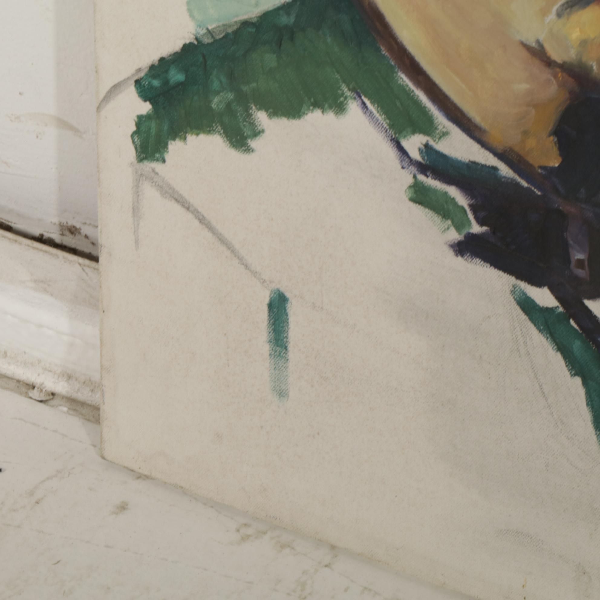 Duane Marshall Oil Portrait, Late 20th Century