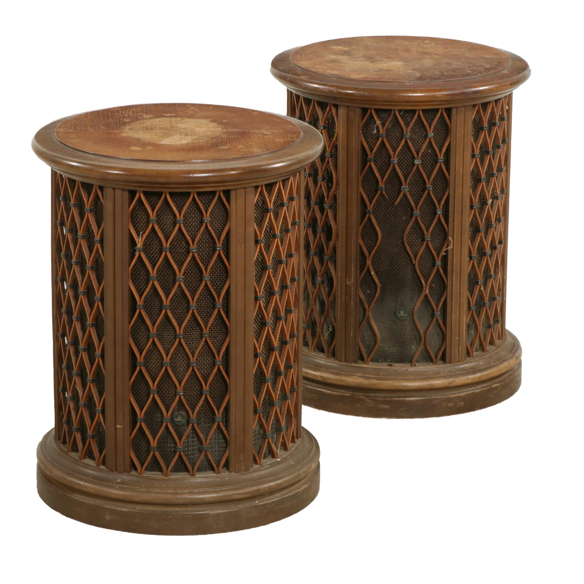 Pioneer Model CS-06 Round Floor Standing Speaker Pair