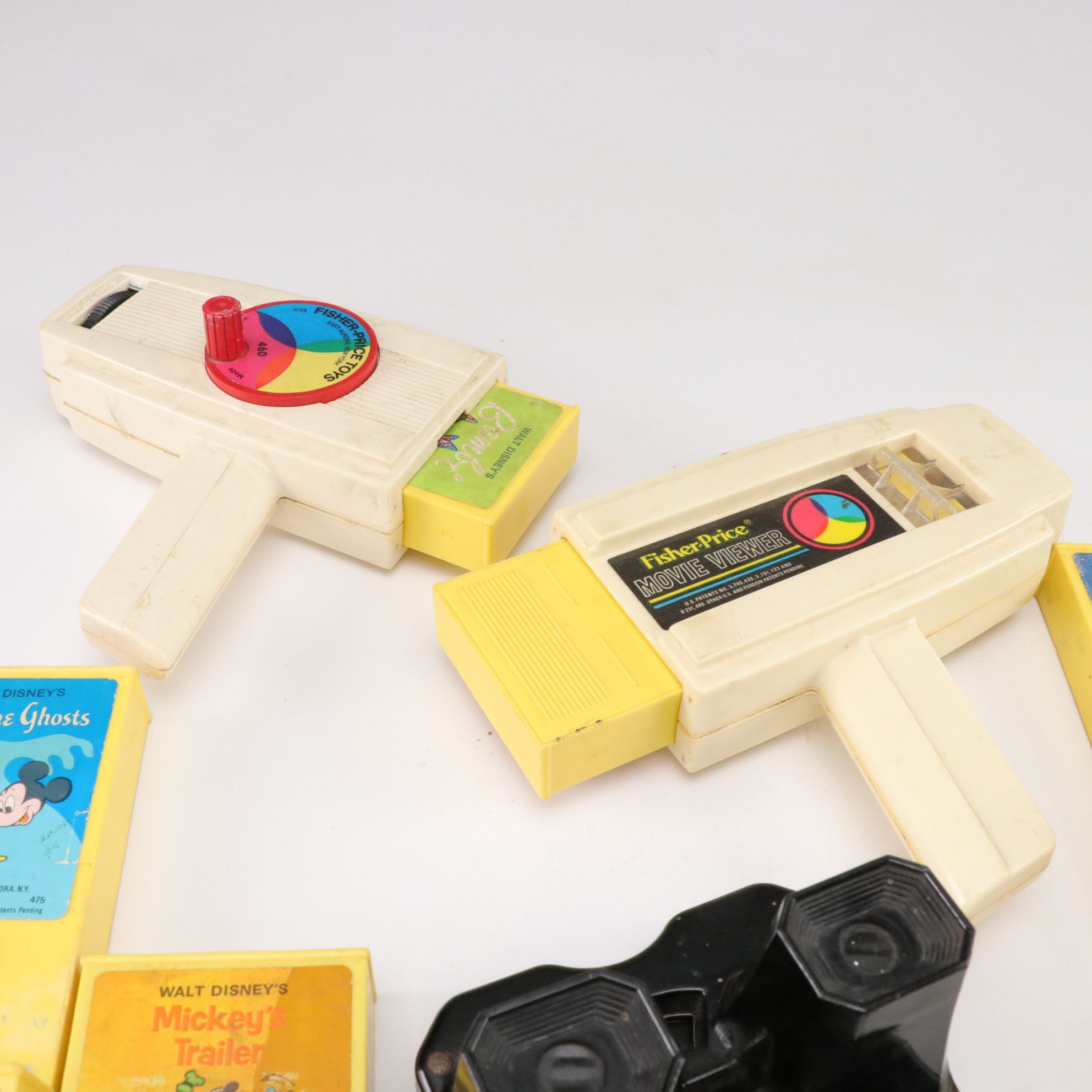 Fisher-Price "Movie Viewer" Projectors with Cartridges, Sawyer Viewmaster & More