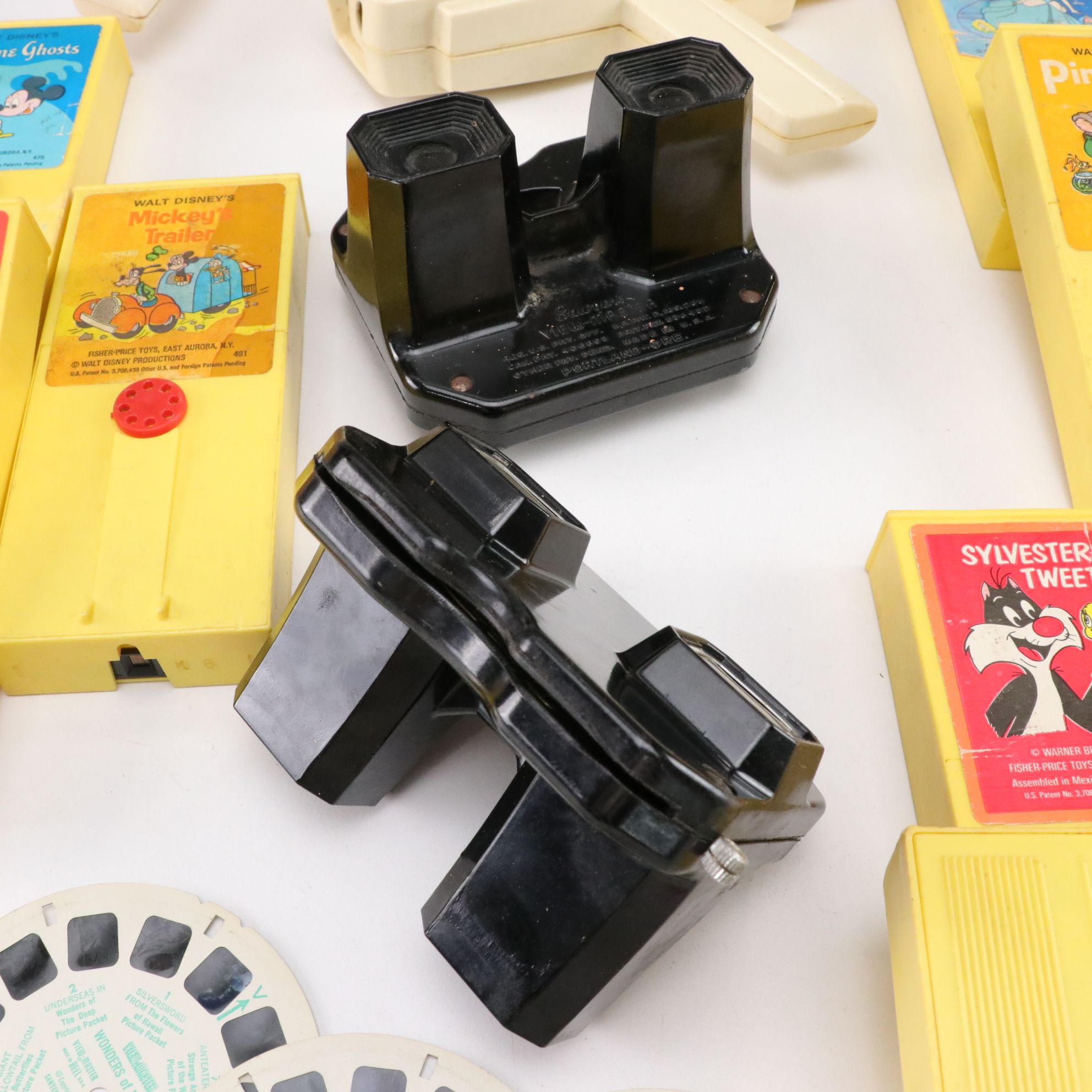 Fisher-Price "Movie Viewer" Projectors with Cartridges, Sawyer Viewmaster & More