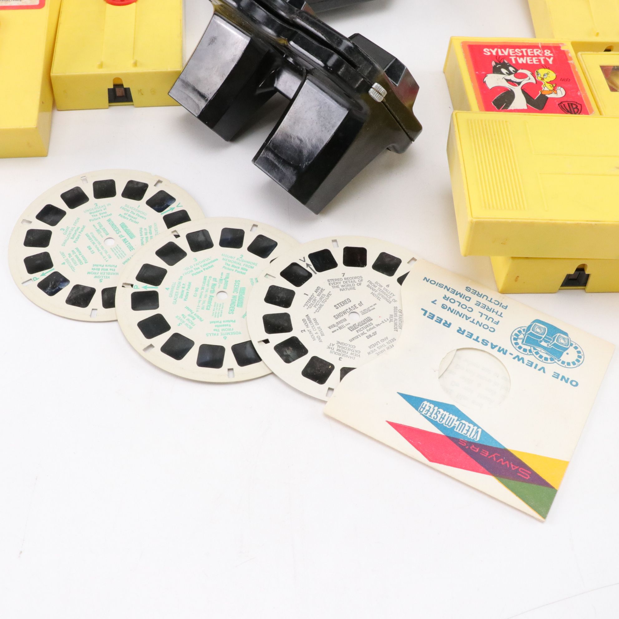Fisher-Price "Movie Viewer" Projectors with Cartridges, Sawyer Viewmaster & More