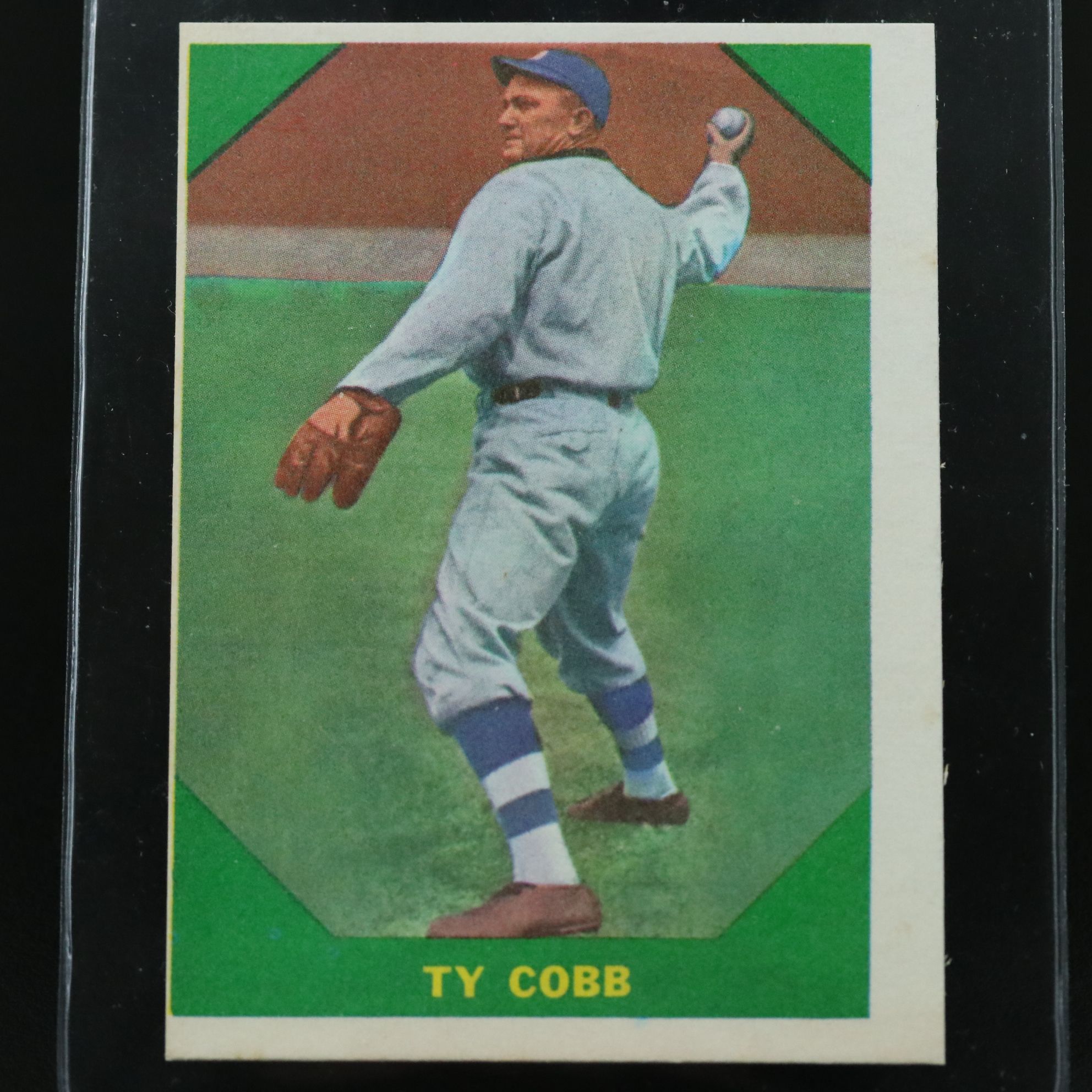 1960 Fleer Ty Cobb Baseball Card