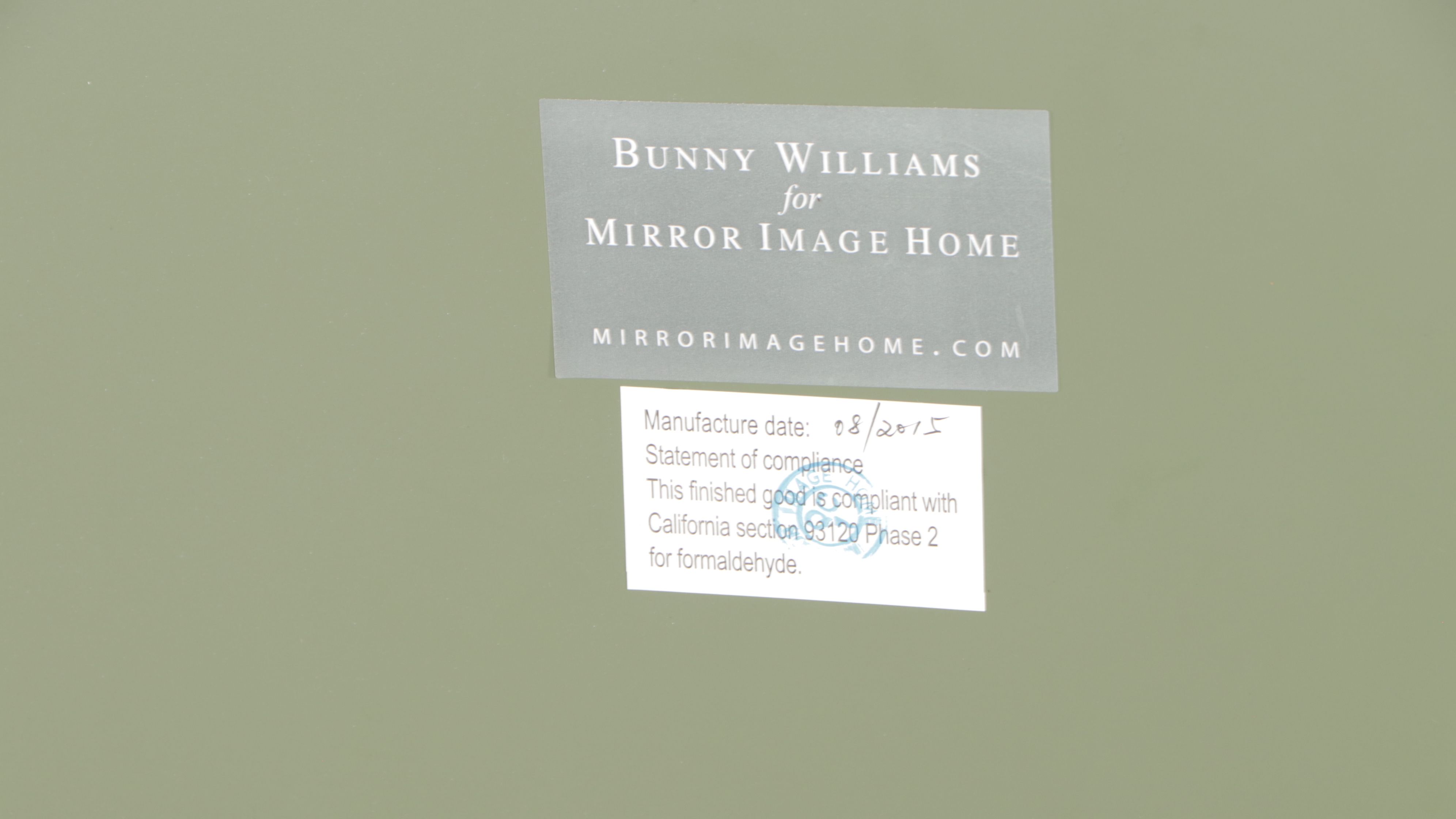 Bunny Williams for Mirror Image Home Wall Mirror, 2015