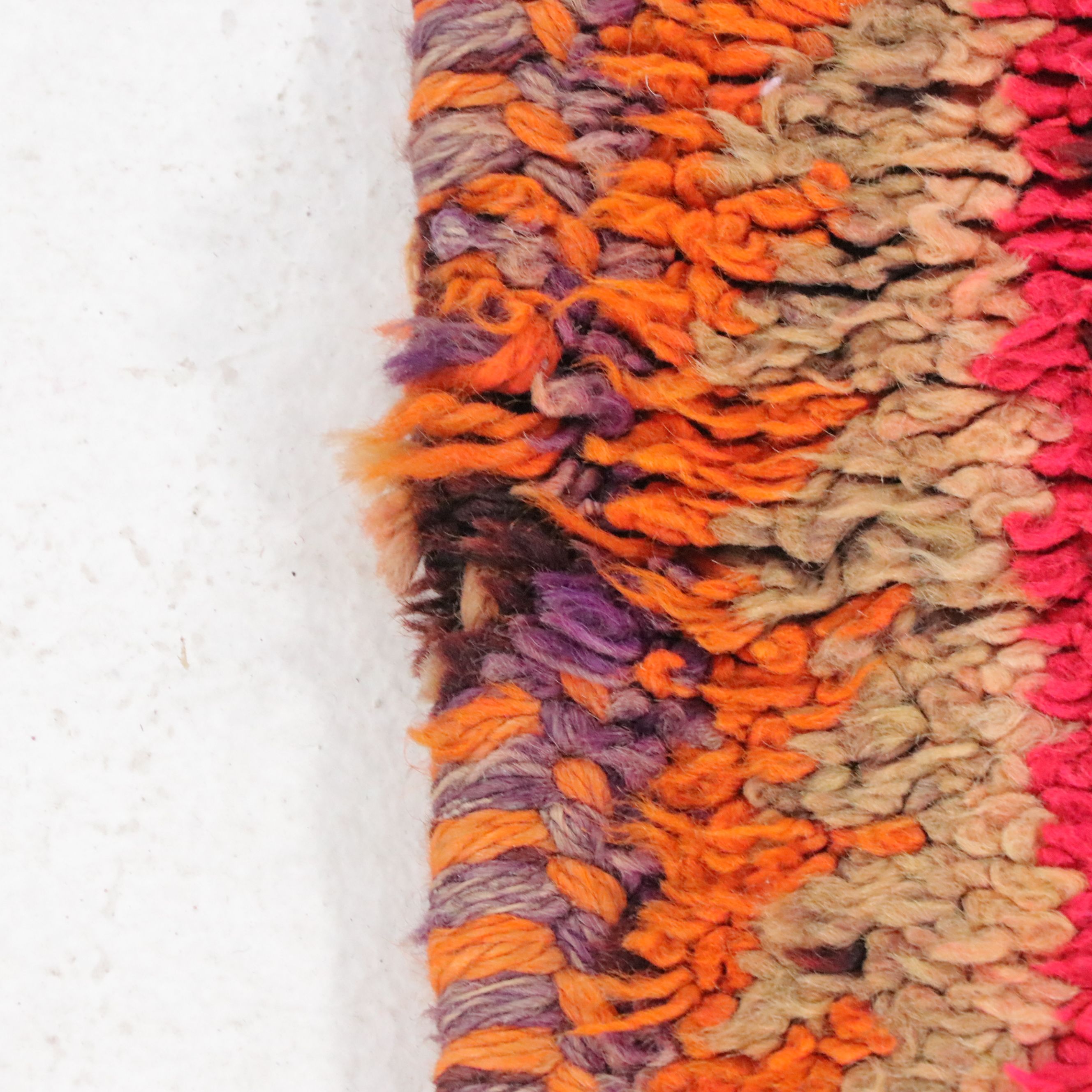 2'11 x 10'8 Hand-Knotted Moroccan Berber Carpet Runner Long Rug