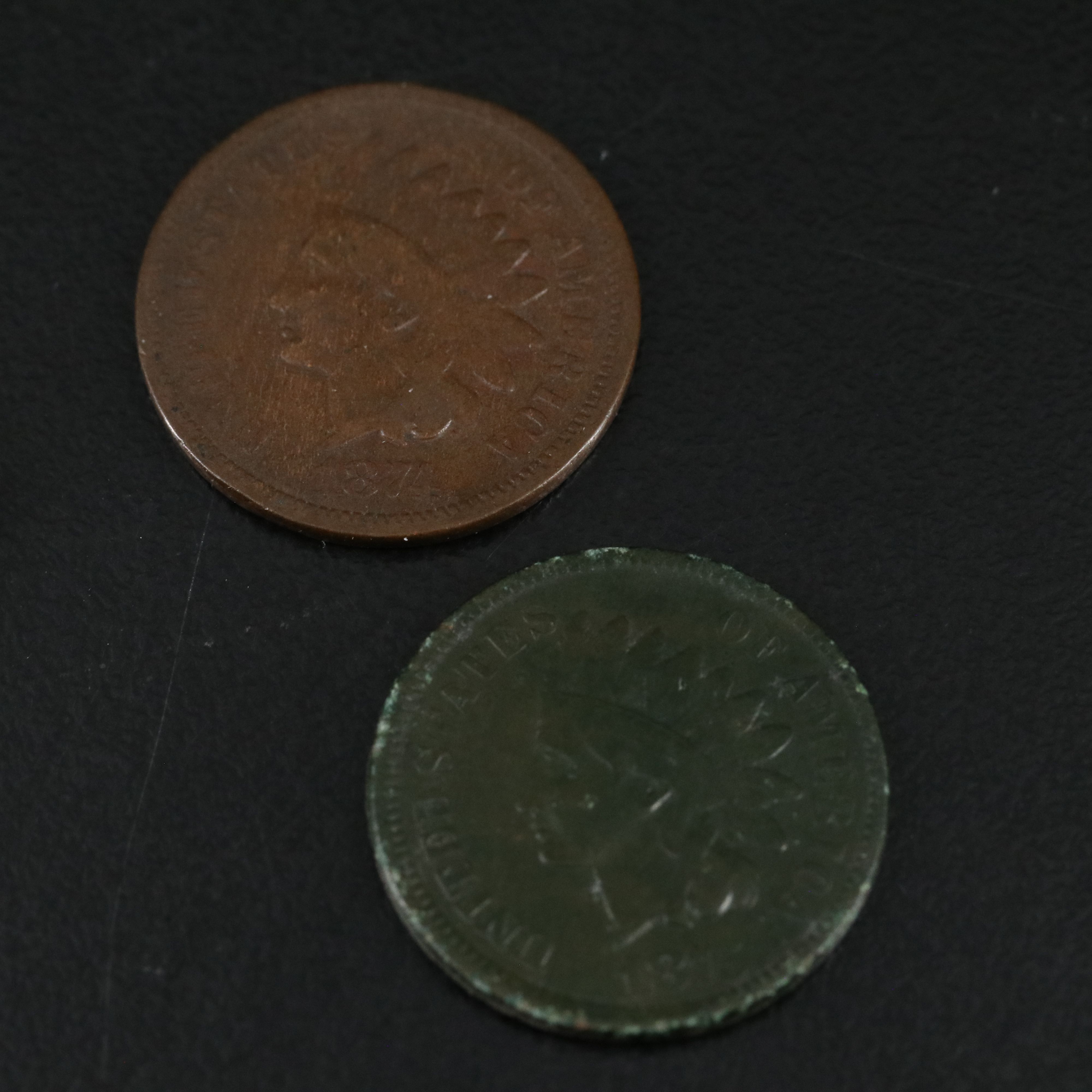 Collection of Six Early Date Indian Cents