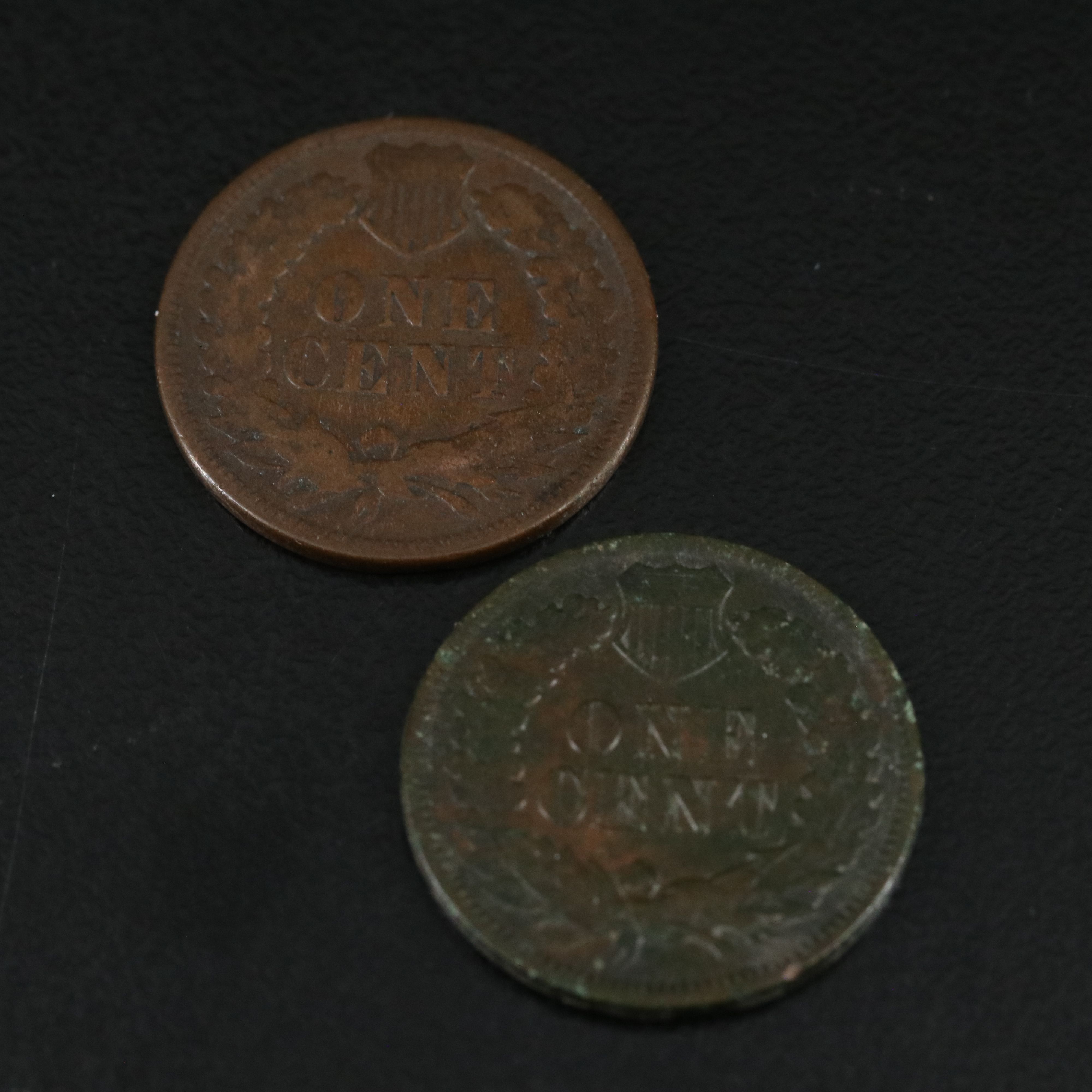 Collection of Six Early Date Indian Cents