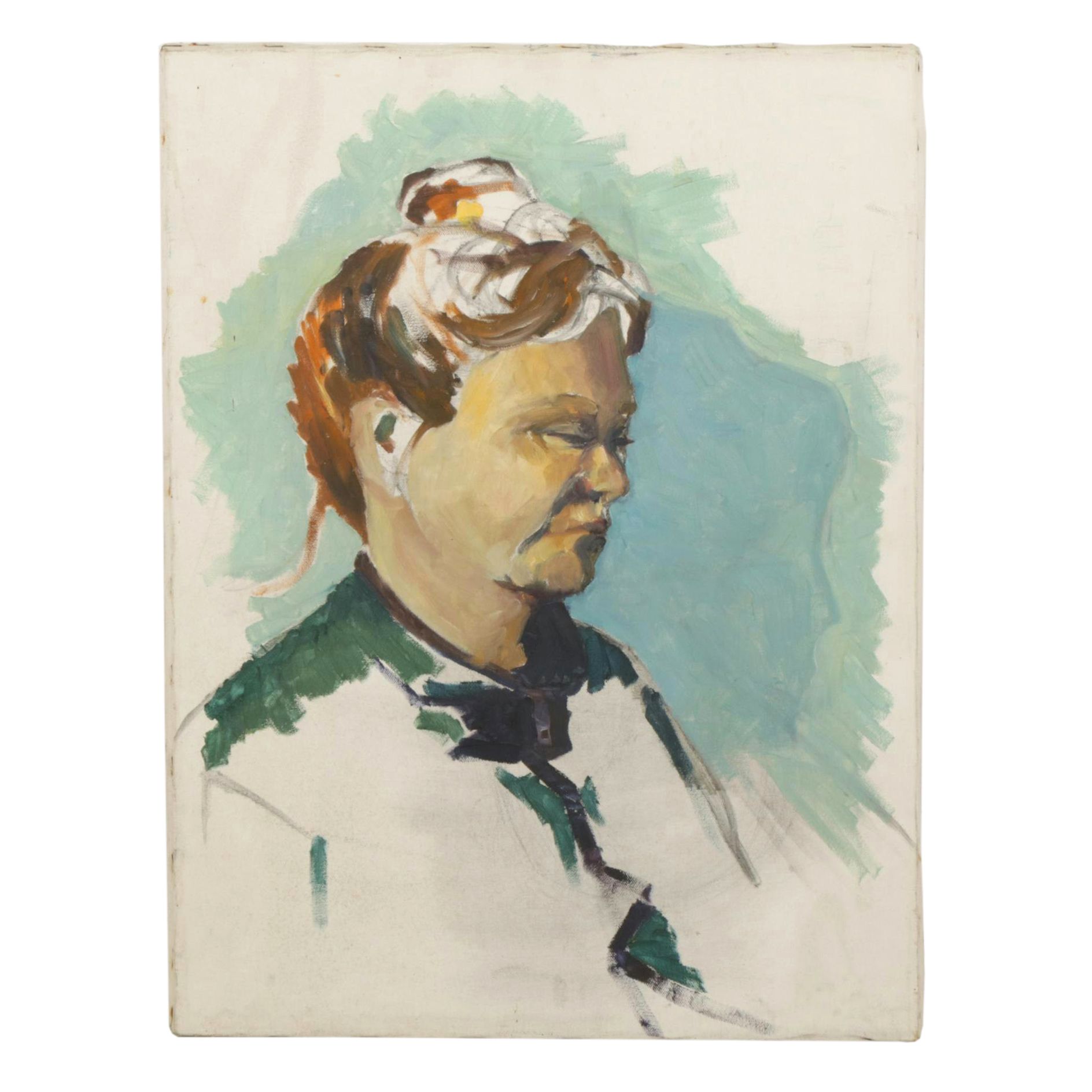 Duane Marshall Oil Portrait, Late 20th Century