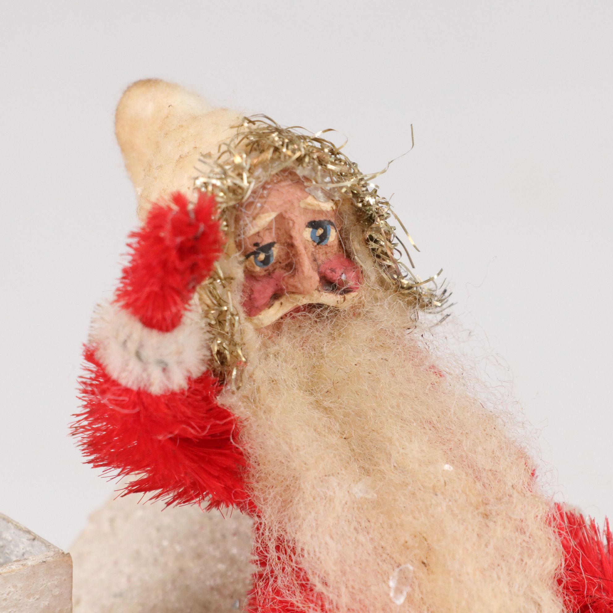 Japanese and Other Cardboard Christmas Putz Houses, Mid-20th Century