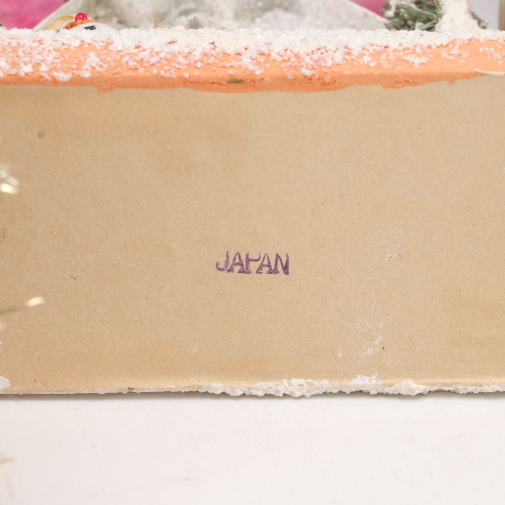 Japanese and Other Cardboard Christmas Putz Houses, Mid-20th Century