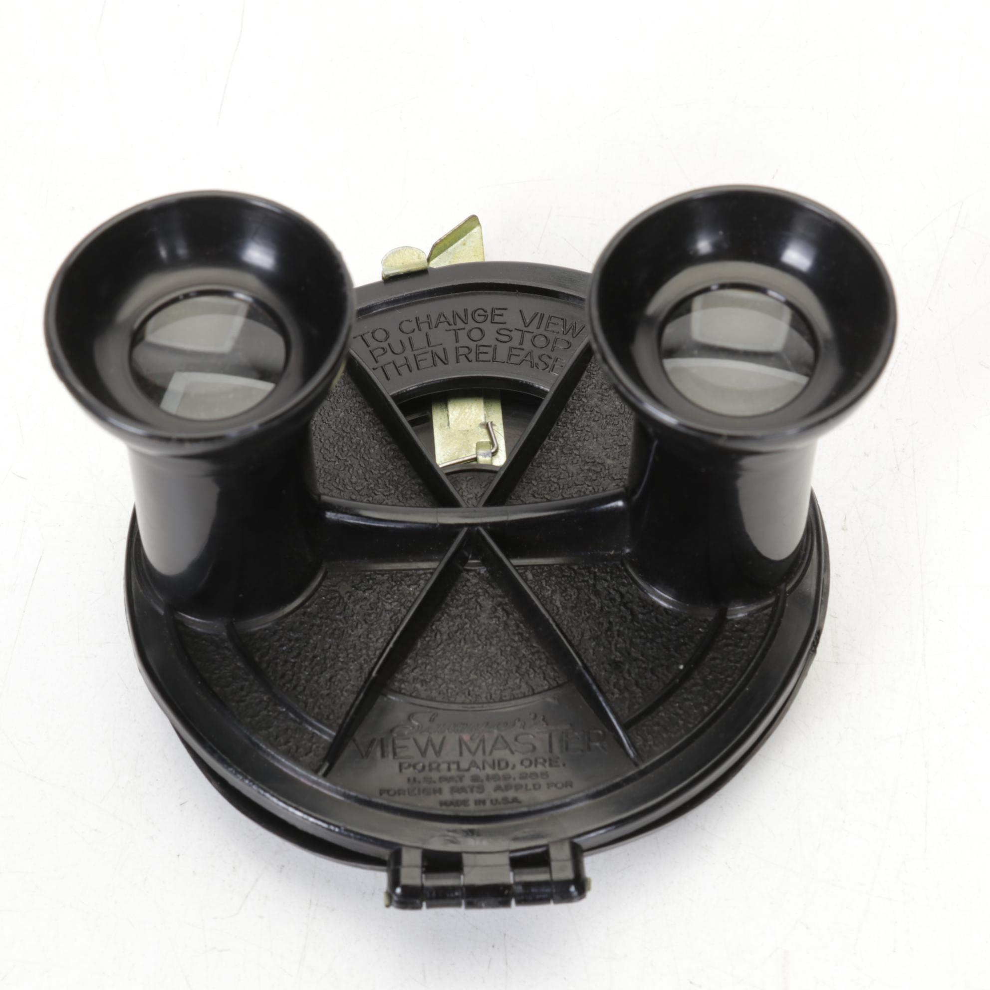 "View-Master" Stereoscopes with "Wonders of the World" and More Photo Reels