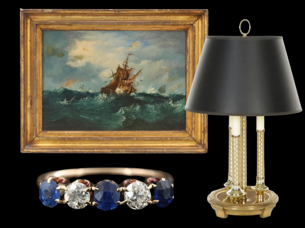 An Eclectic Array: Art, Furniture, Jewelry & Décor