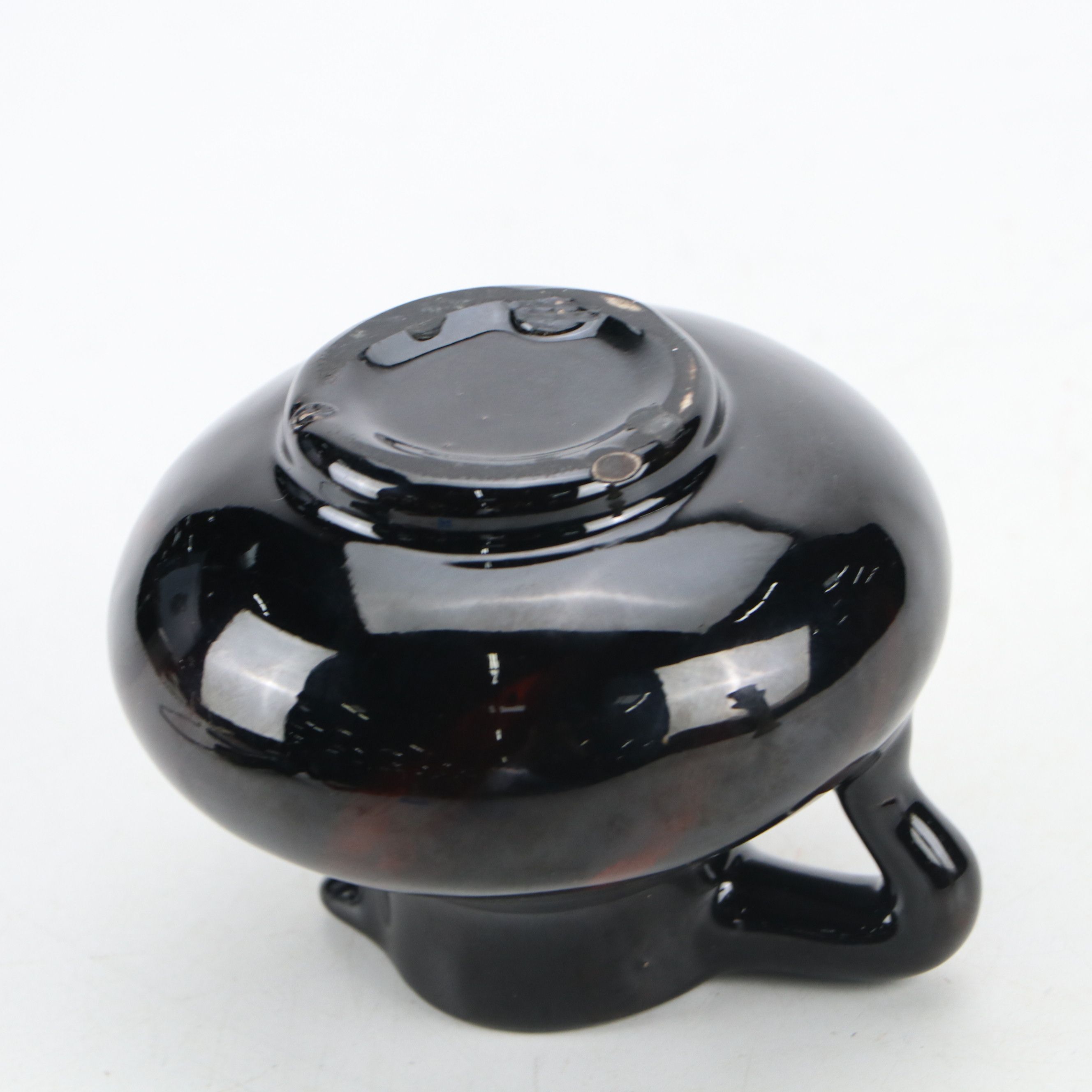 Weller Pottery Woodcraft "Red Apple" Vase with Standard Glaze Ceramic Creamer