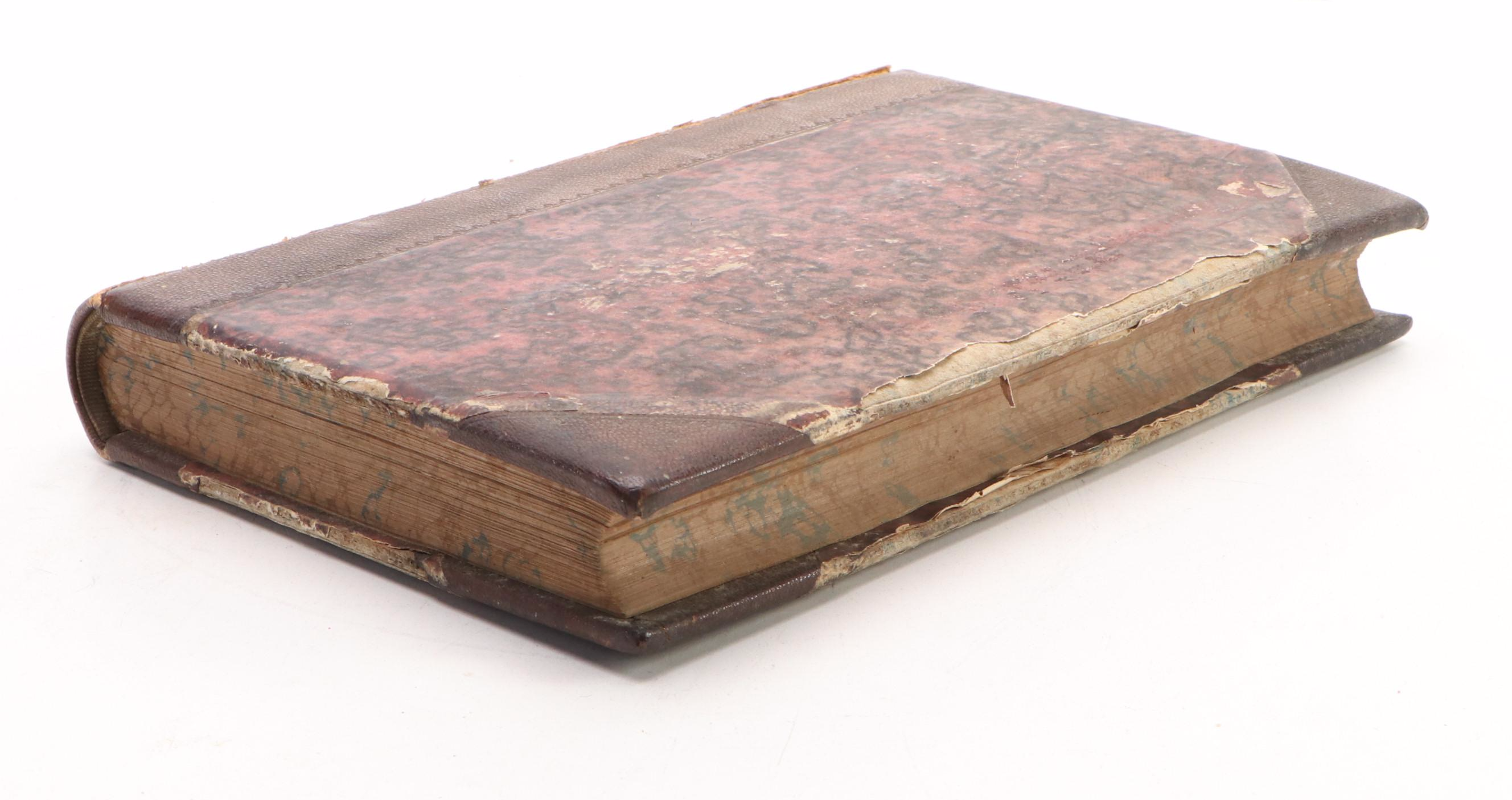 Ninth Edition "The Bible in the Family" by H. A. Boardman, 1854