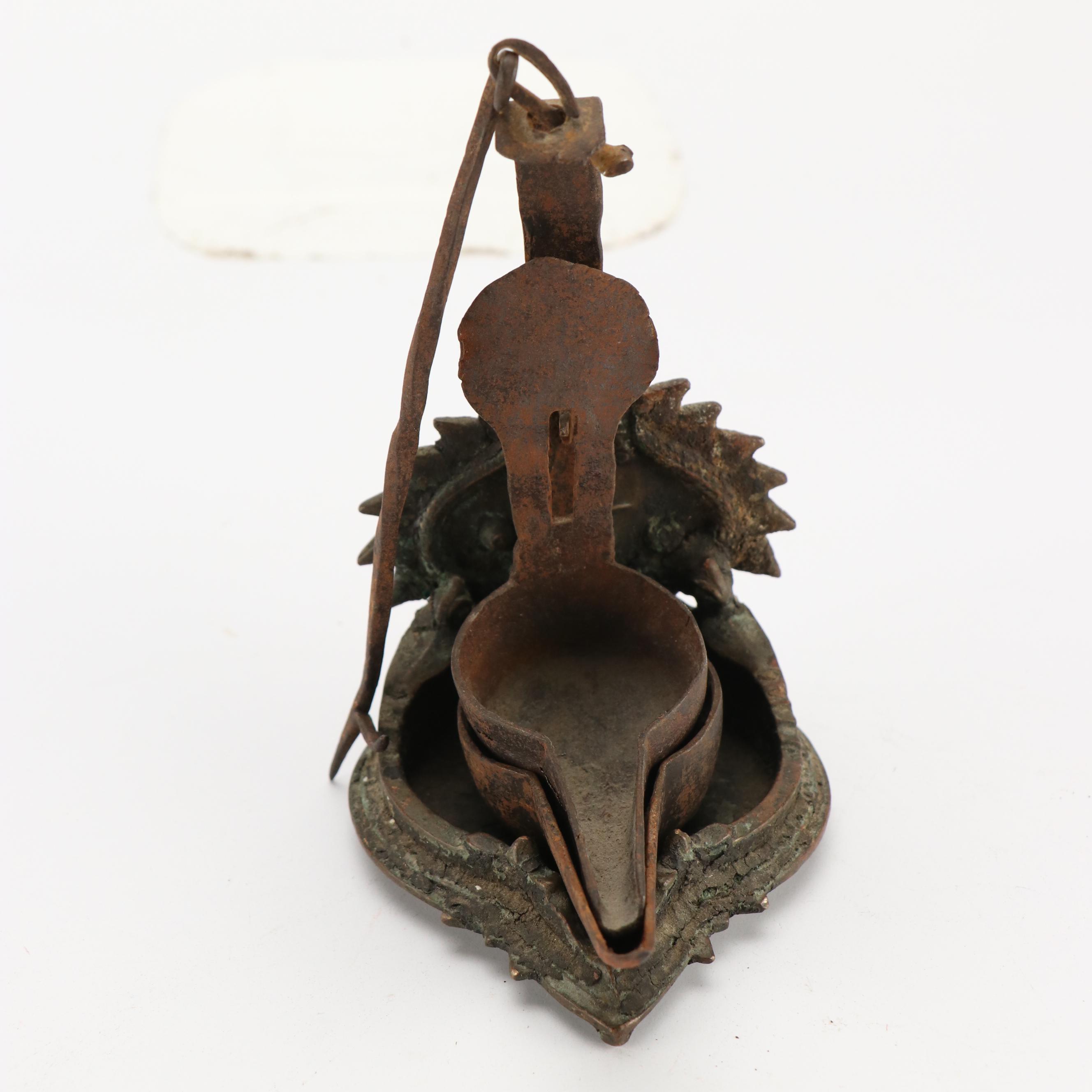 Metal Whale Oil Lamps